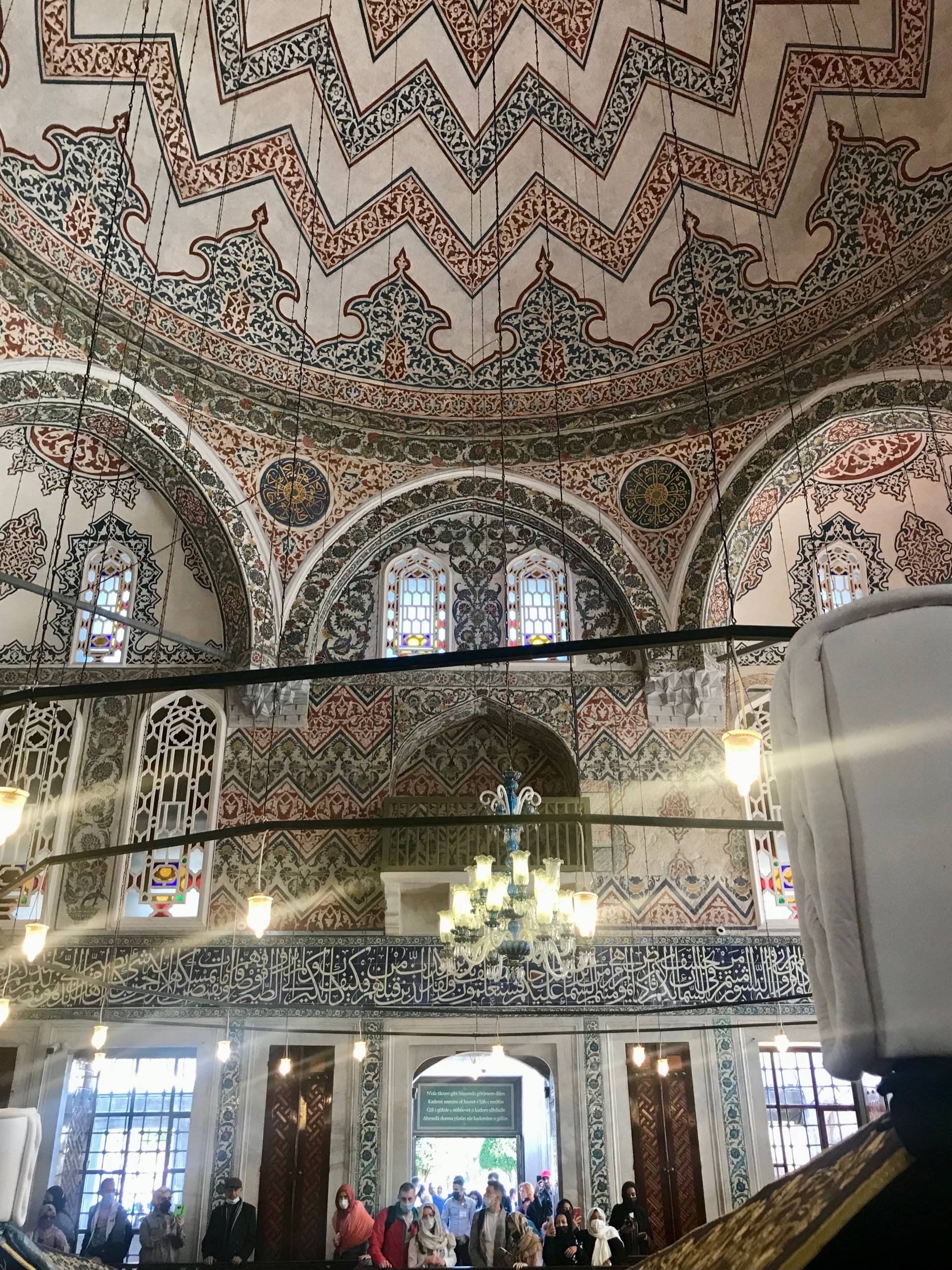 The Ornately Tiled Tomb of Sultan Ahmed I   Istanbul, Turkey