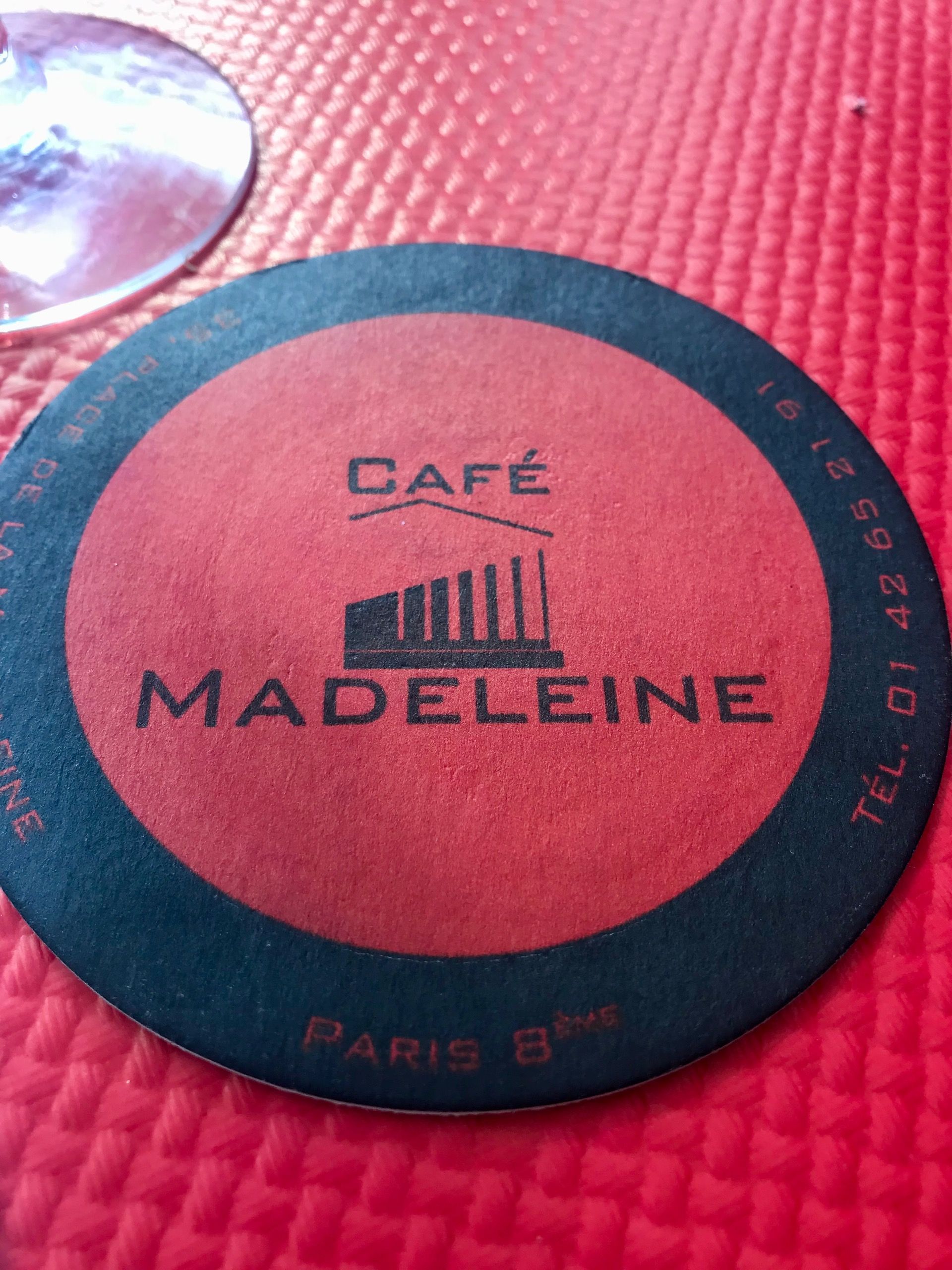Café Madeleine, Quintessential Parisian Café