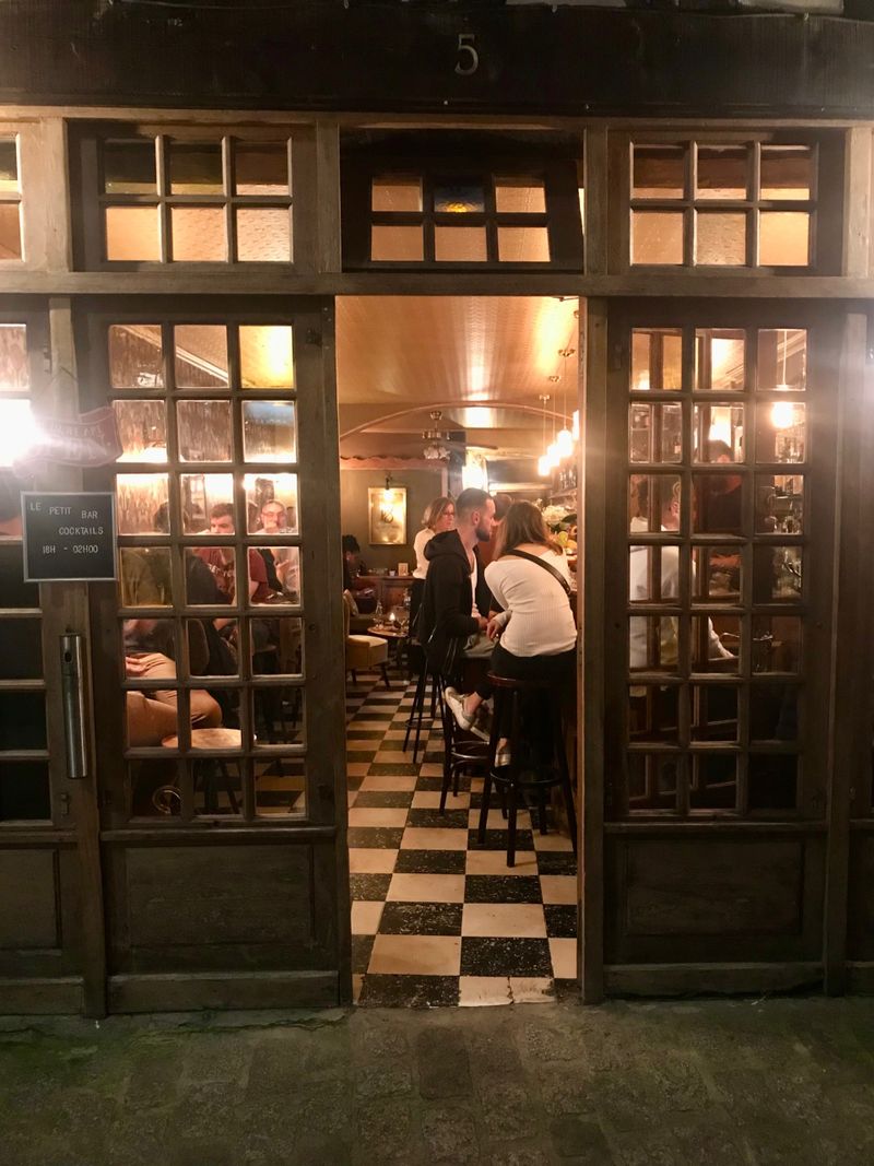 A Tiny Bit Drunk at Le Petit Bar in Rouen, France