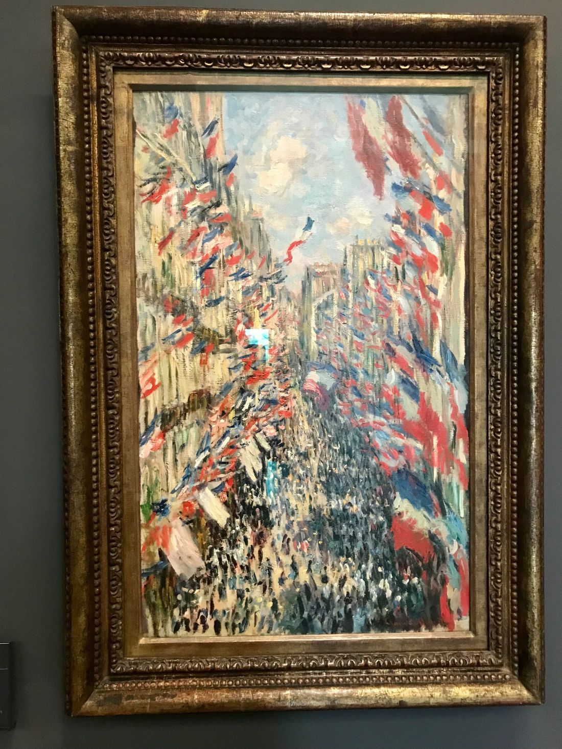 The Rue Montorgueil in Paris, Claude Monet, 1878