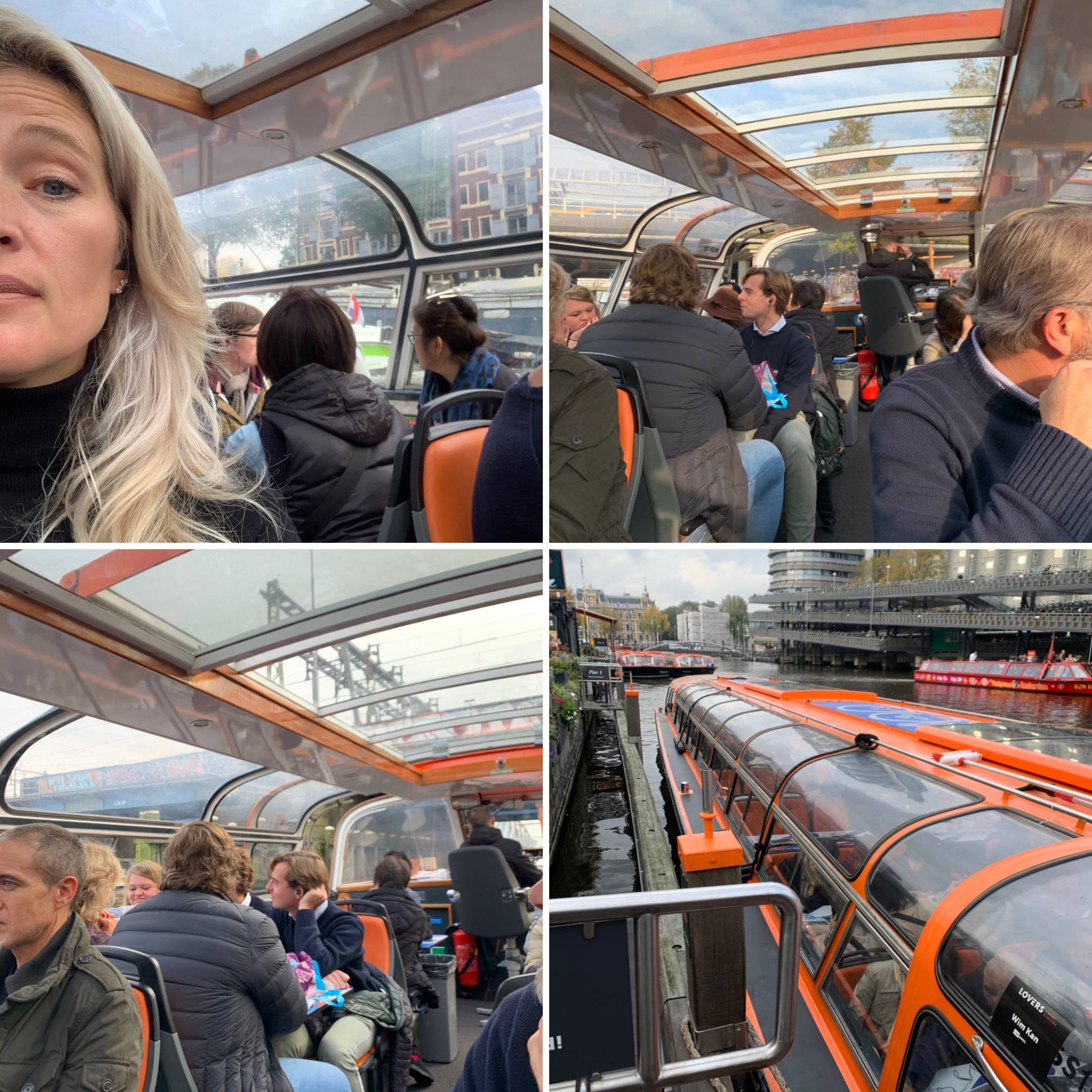 #TRAVELLING THROUGH AMSTERDAM BY BOAT