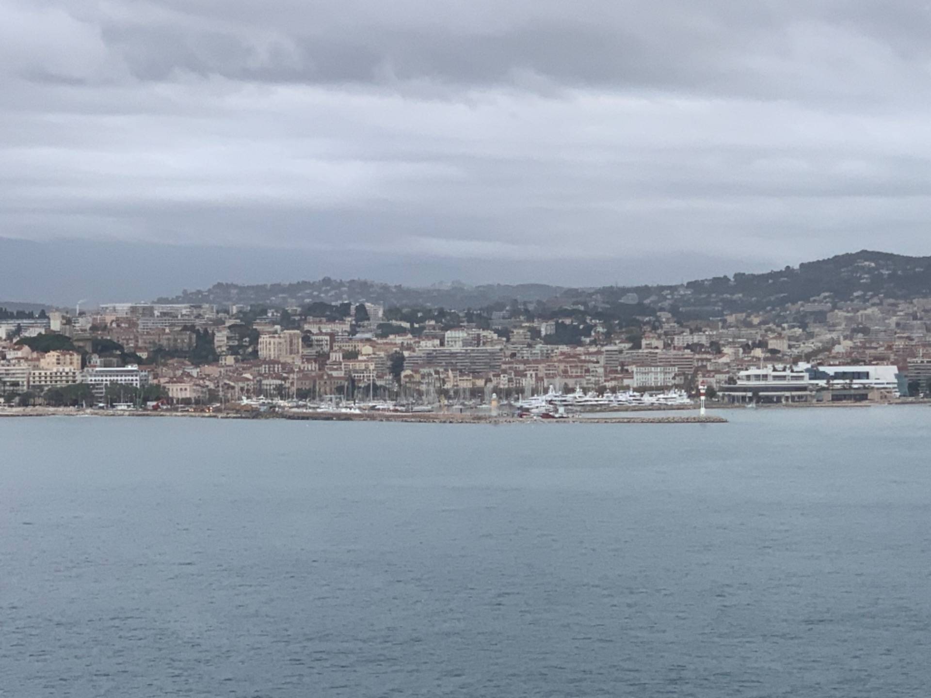 # Cannes is a bit cloudy