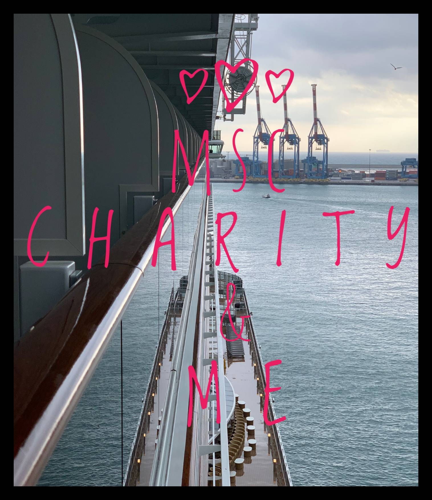 CHARITY WHILE CRUISING OR TRAVELLING because its not only bling-bling in our world #CHARITY