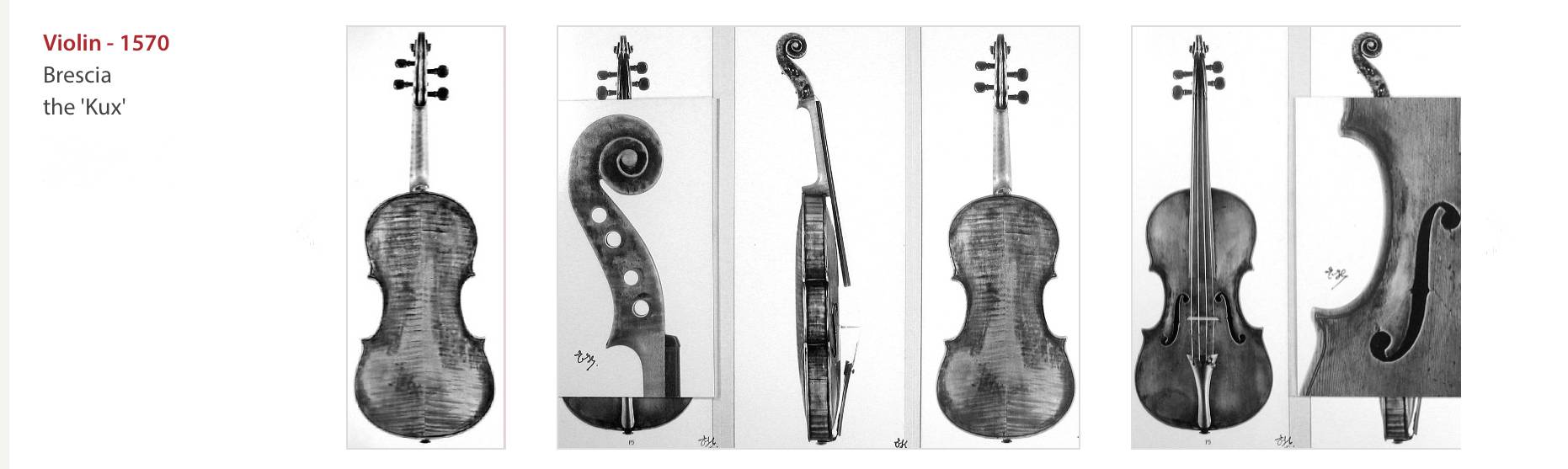 The Brescia violin