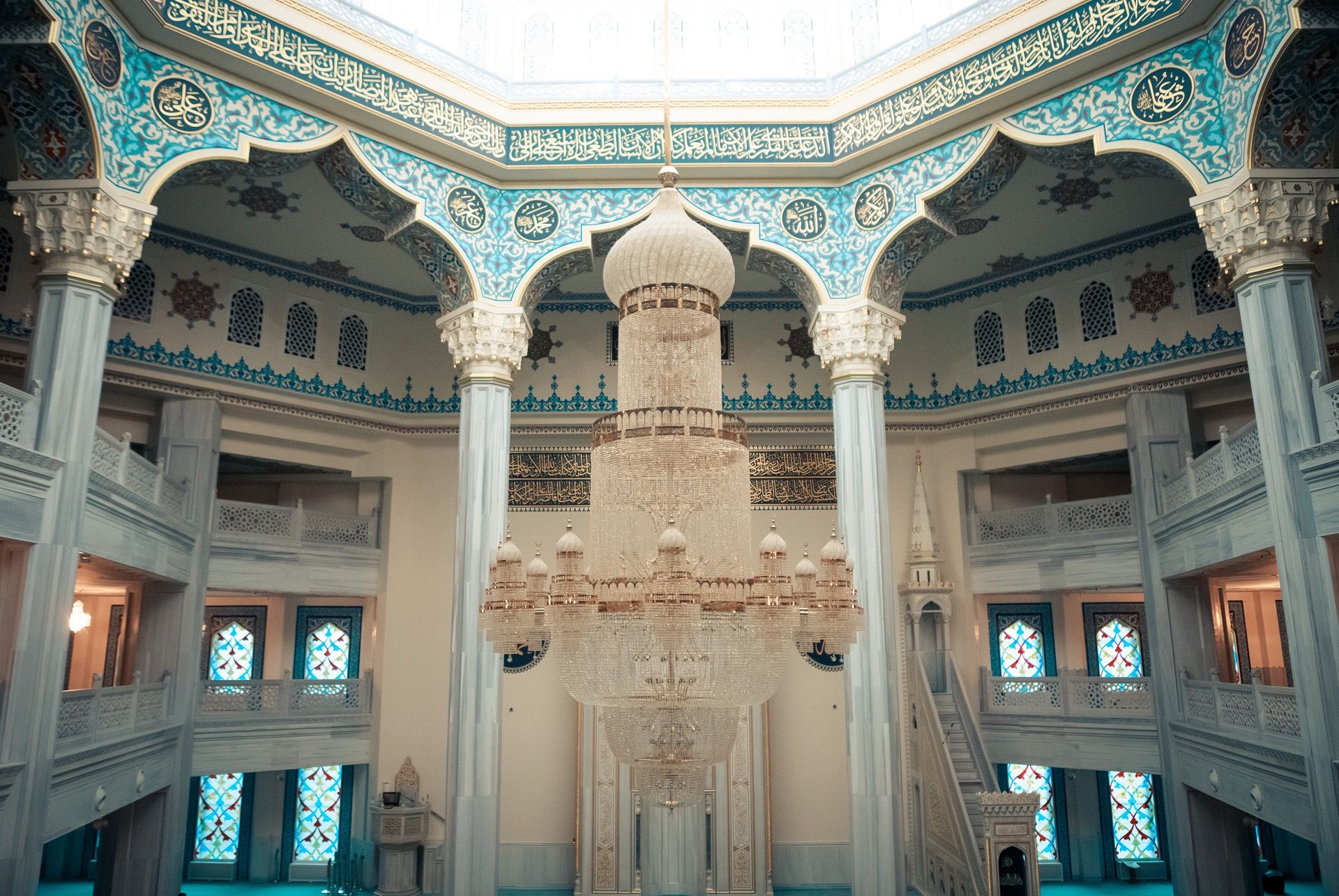 The new mosque in Moscow