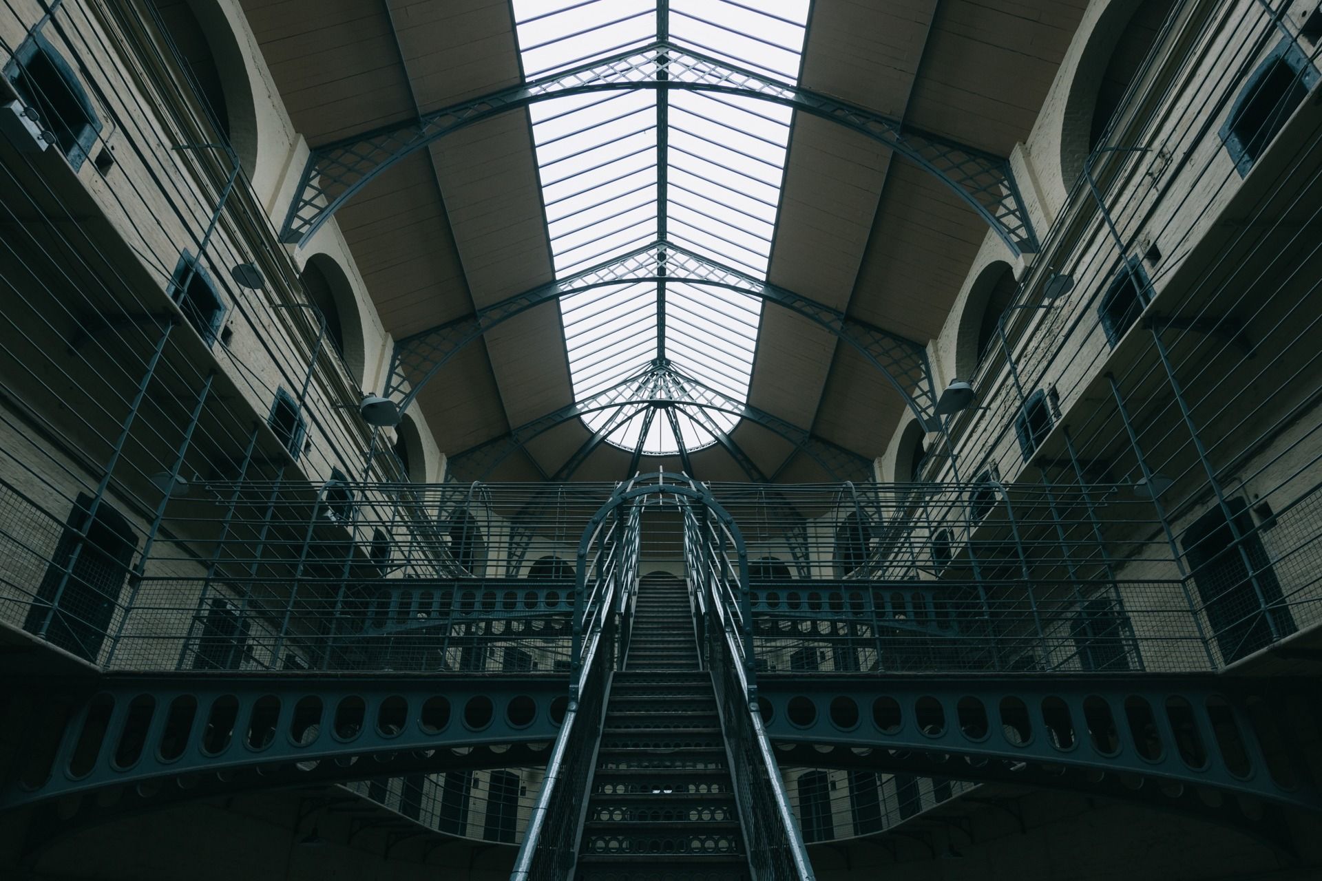Kilmainham Gaol - Dublin and his old prison.
