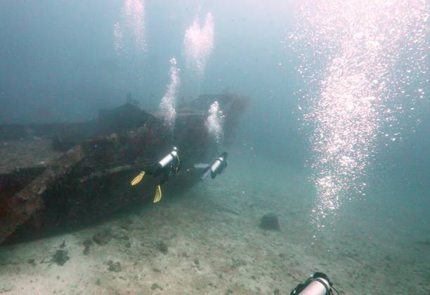 Exploring the Depths: Camia II Ship Wreck in Boracay, Philippines