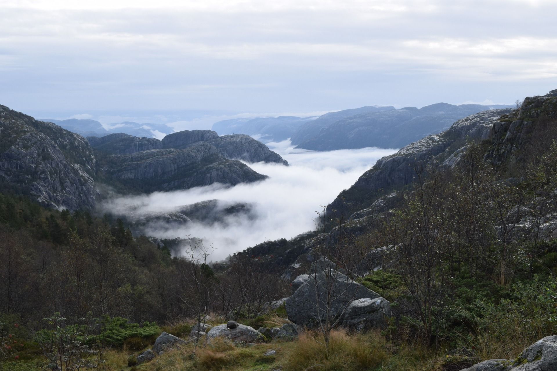 Hiking Preikestolen - Norway