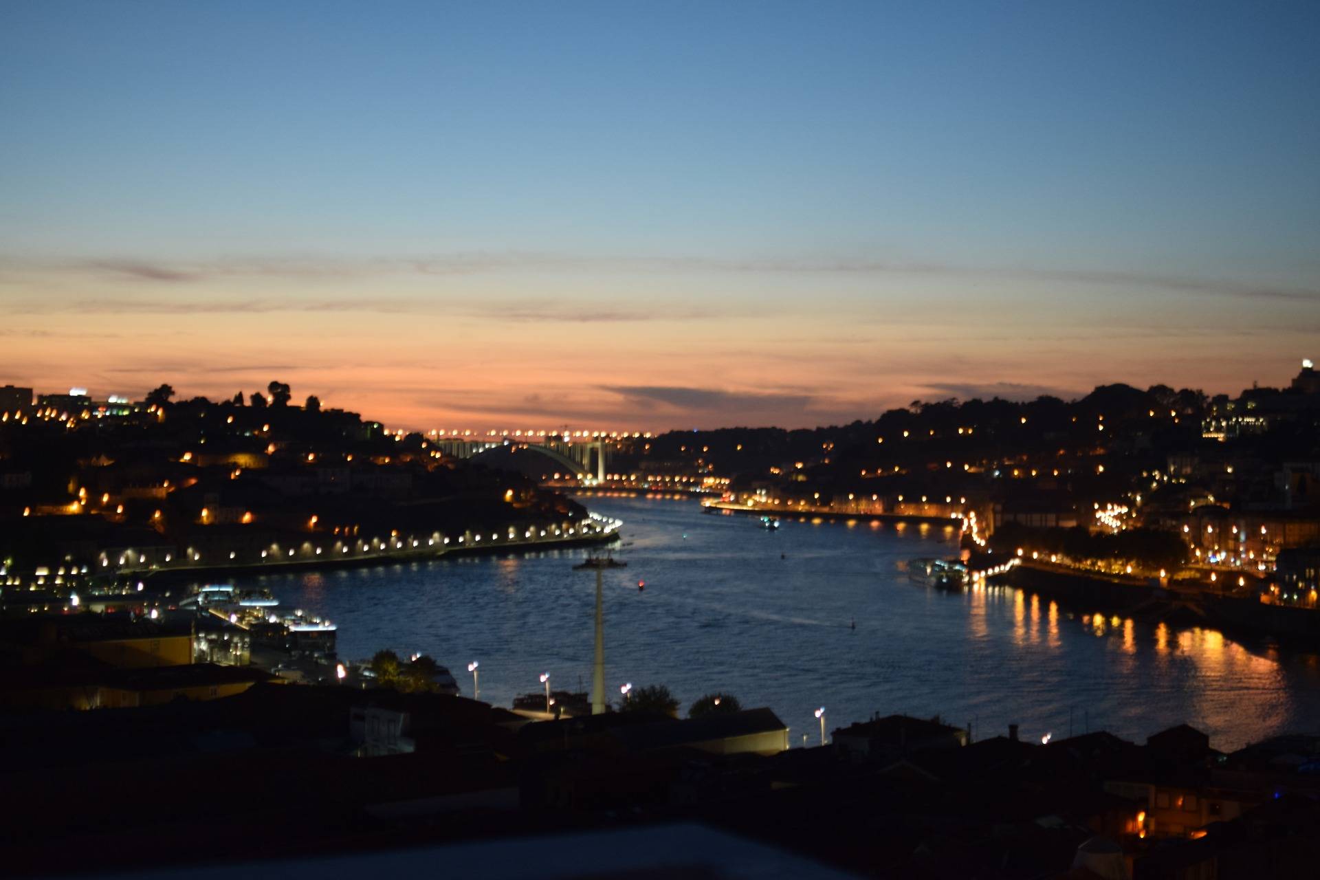 Watching Porto come alive at night