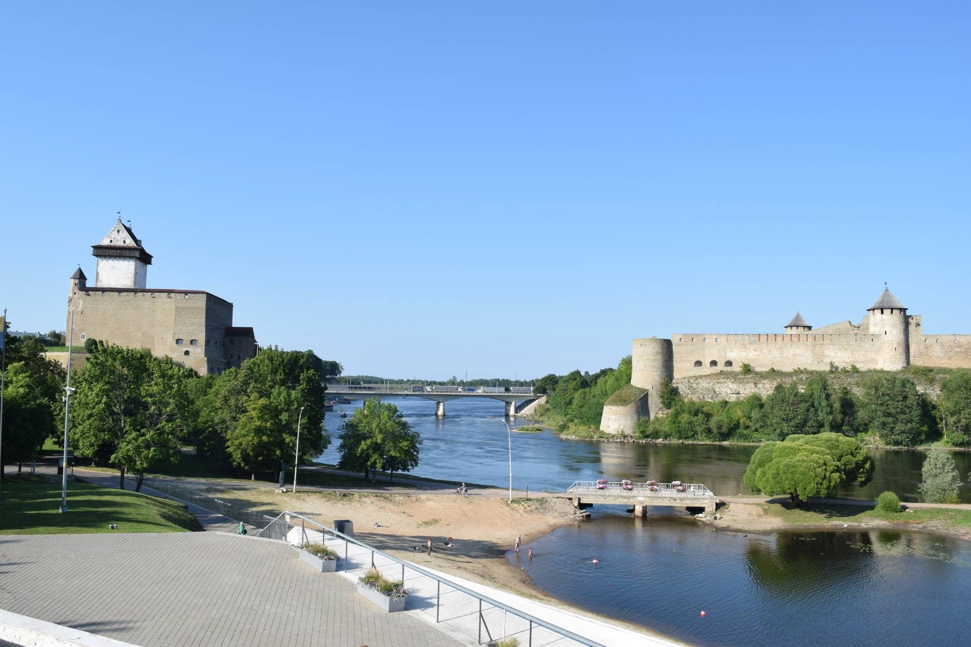 Narva - Estonian city bordering Russia