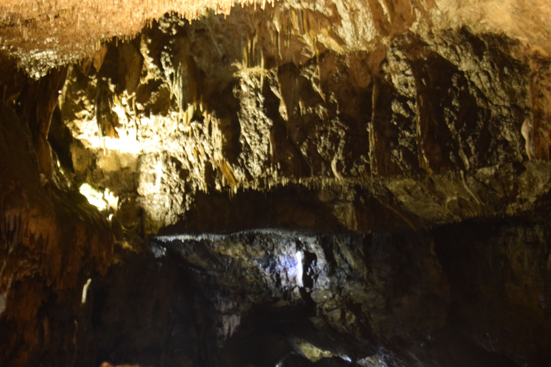 More stalactites