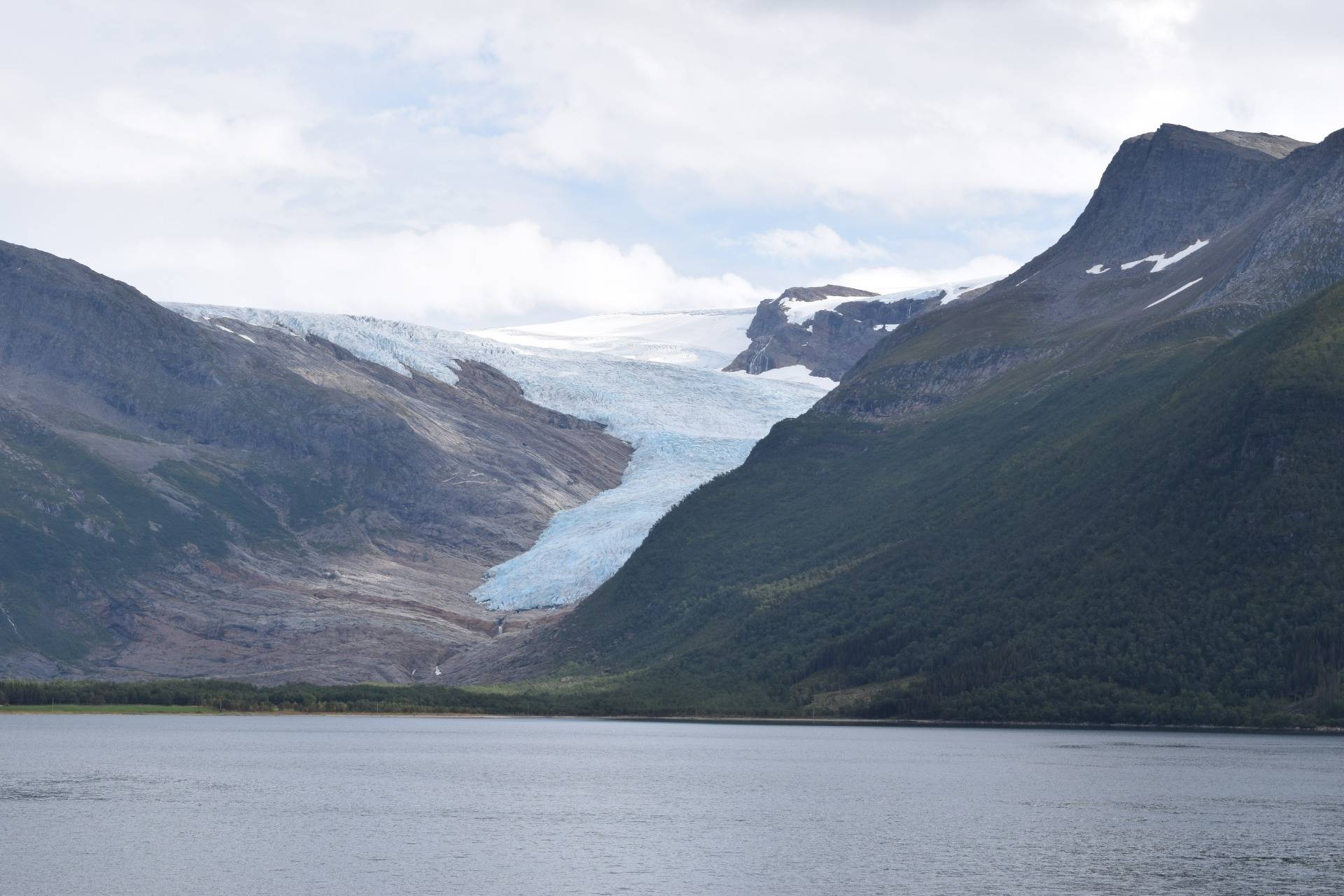 Massive glacier in Norway