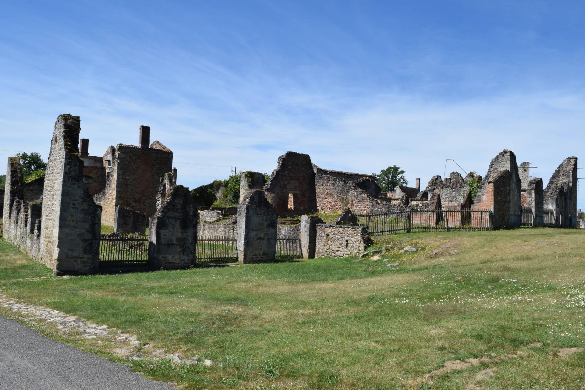Ruins of Oradour-sur-Glase