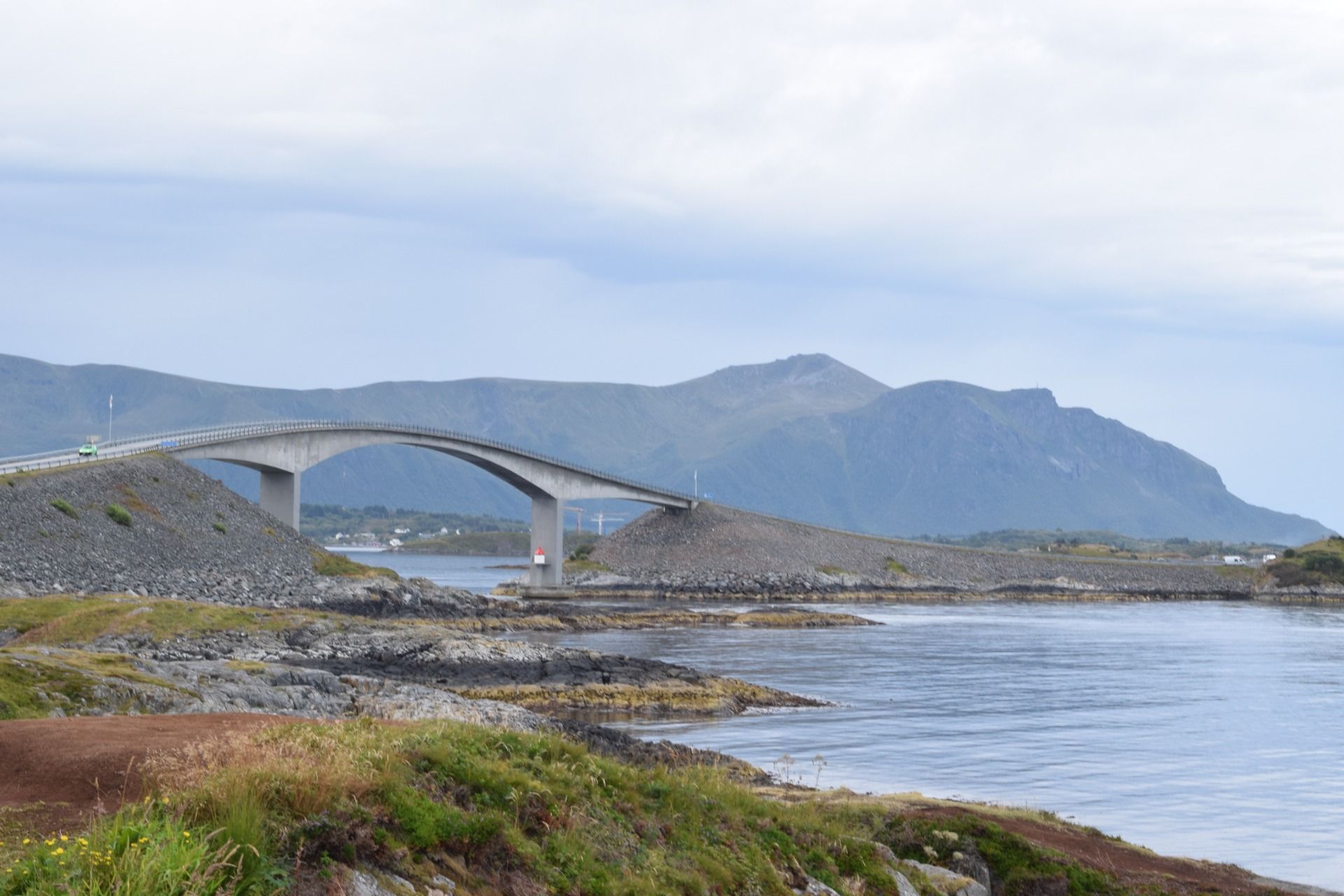 Bridge connecting islands