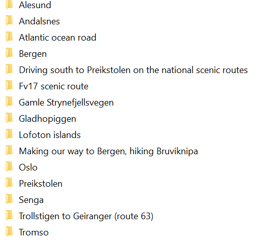 Our trip to Norway!