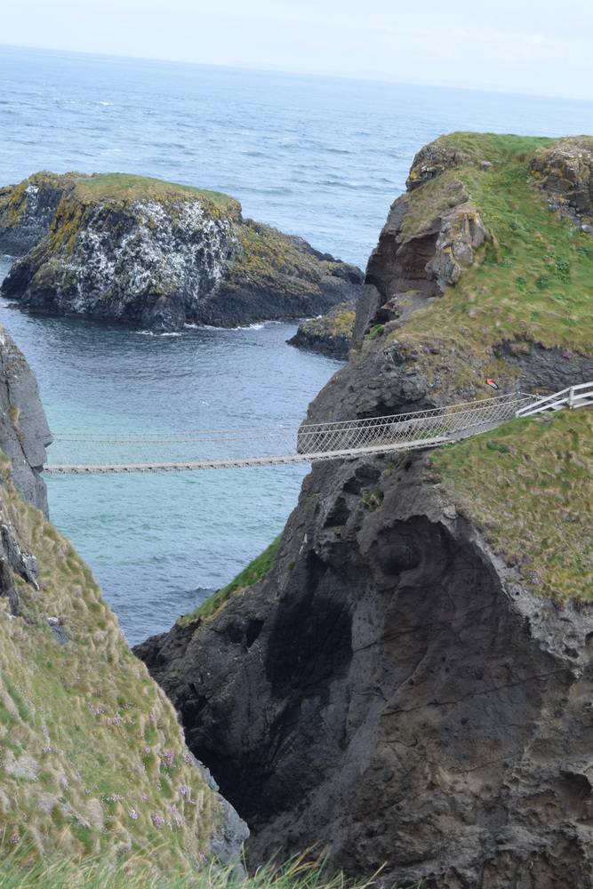 Carrick-a-Rede bridge from a distance