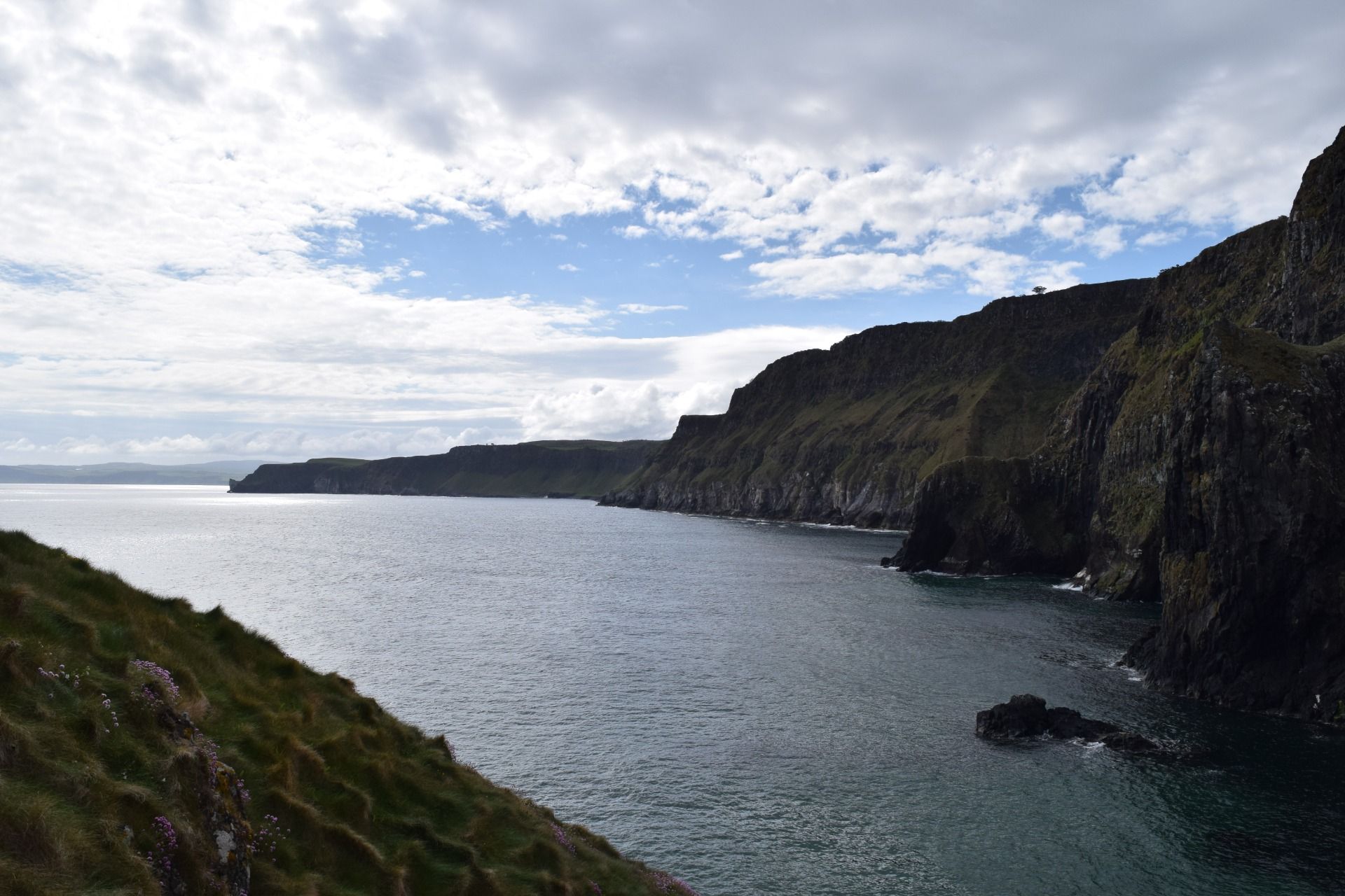 Dramatic cliffs