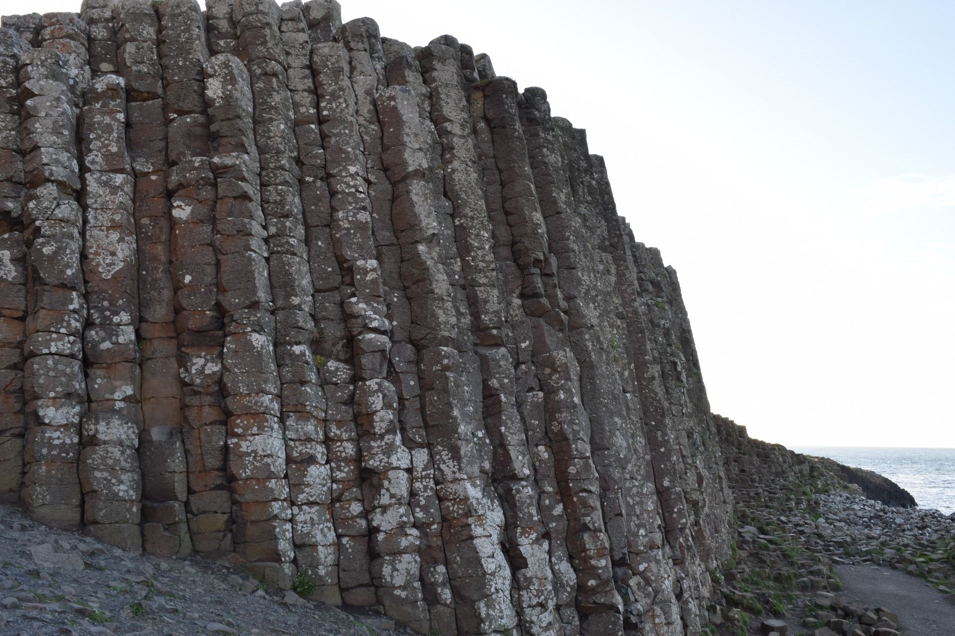 Incredible cliff face.