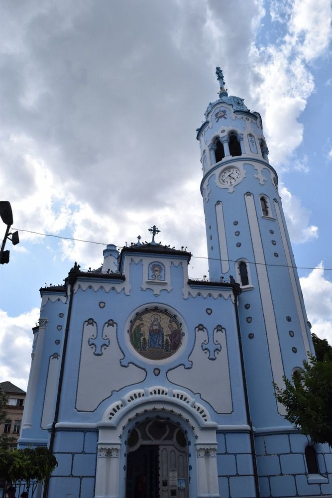 The amazing blue church!