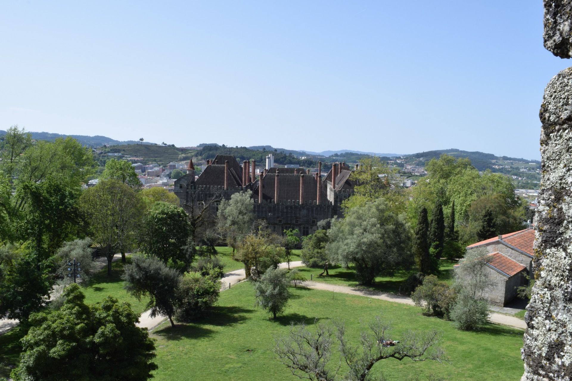 Guimaraes castle lookout