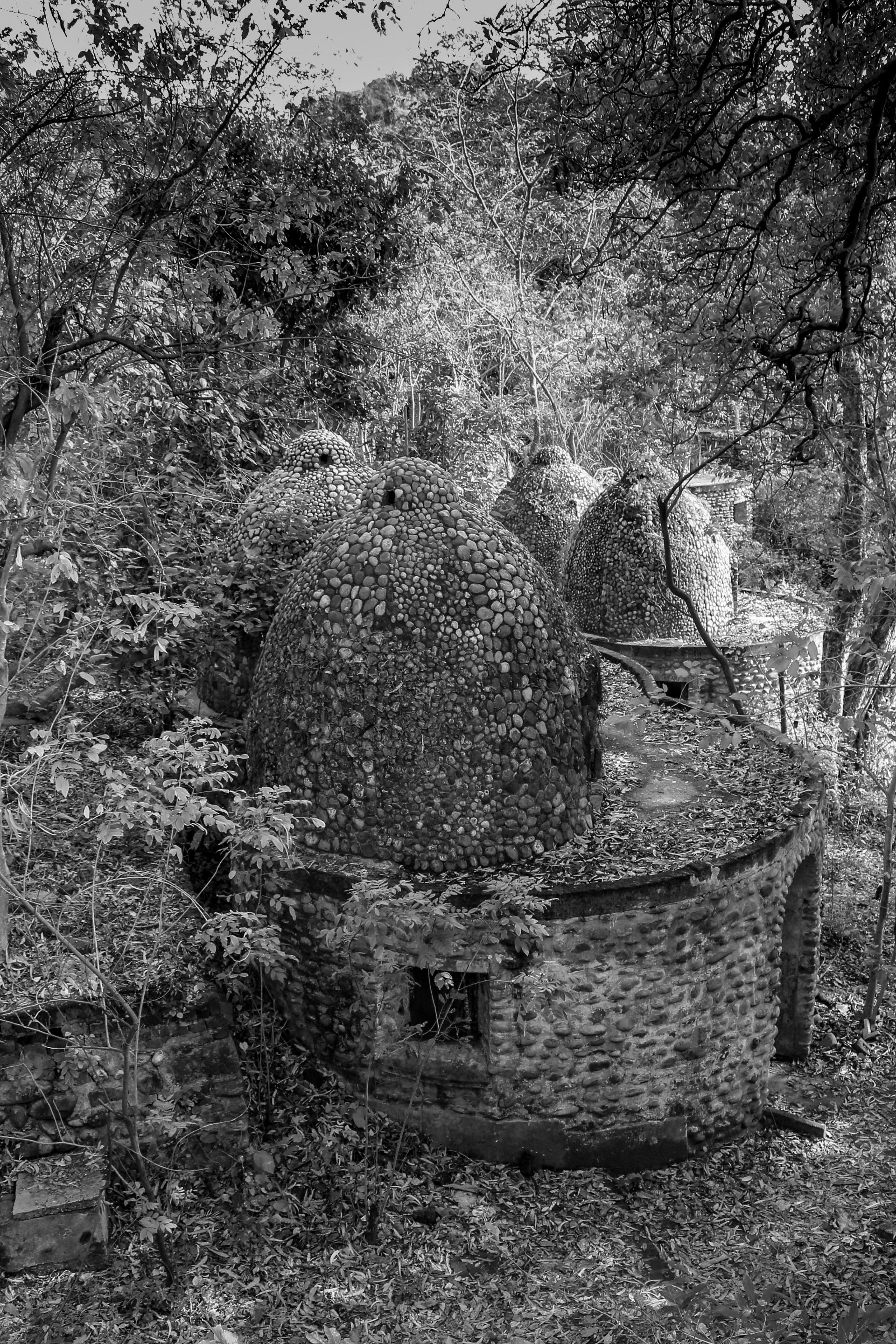 A collection of domes.