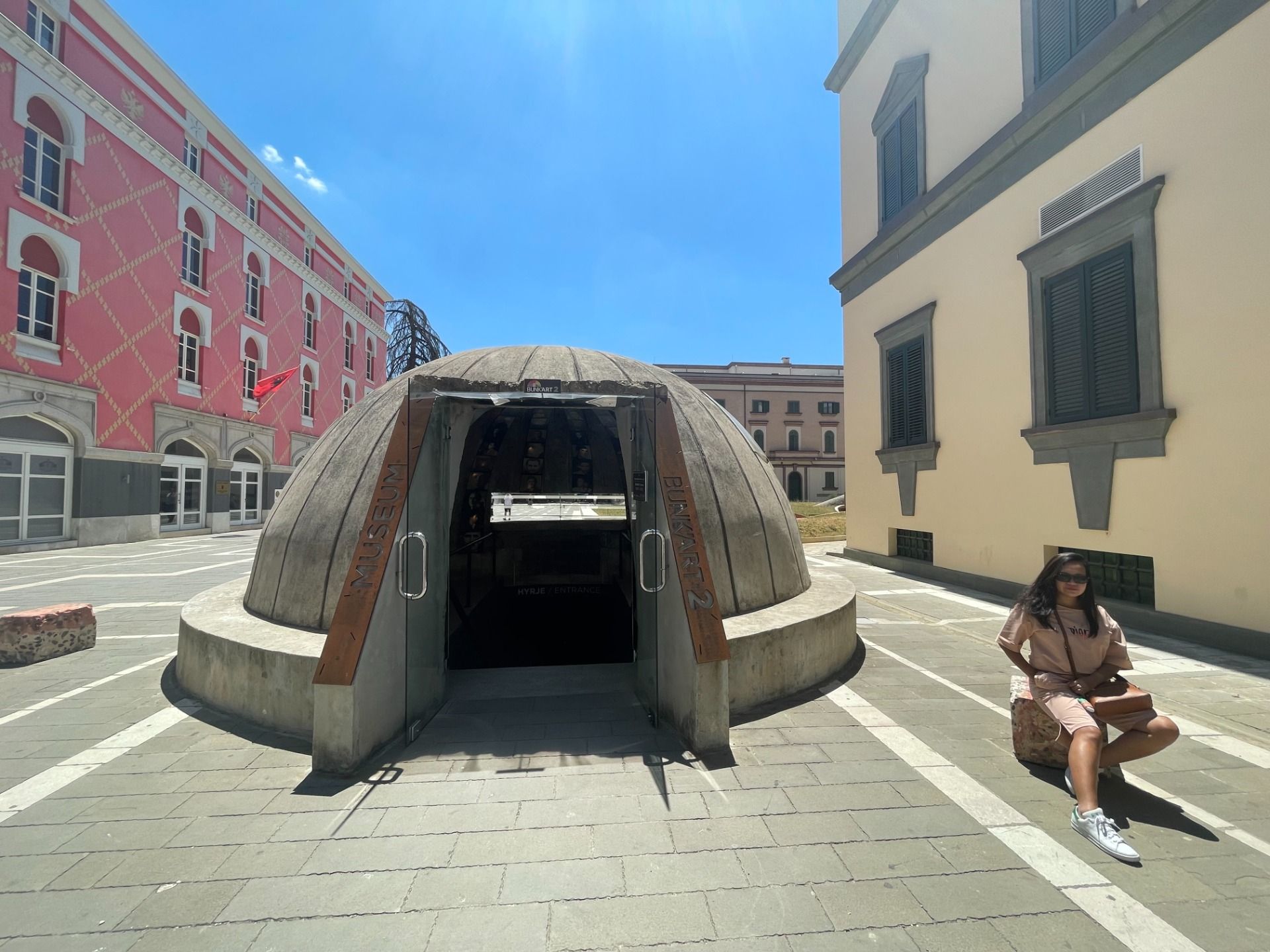 one of the bunkers