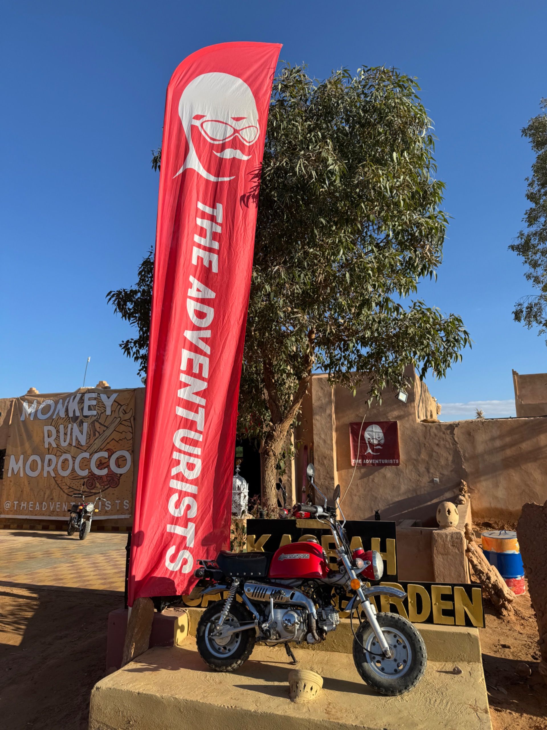A monkey bike
