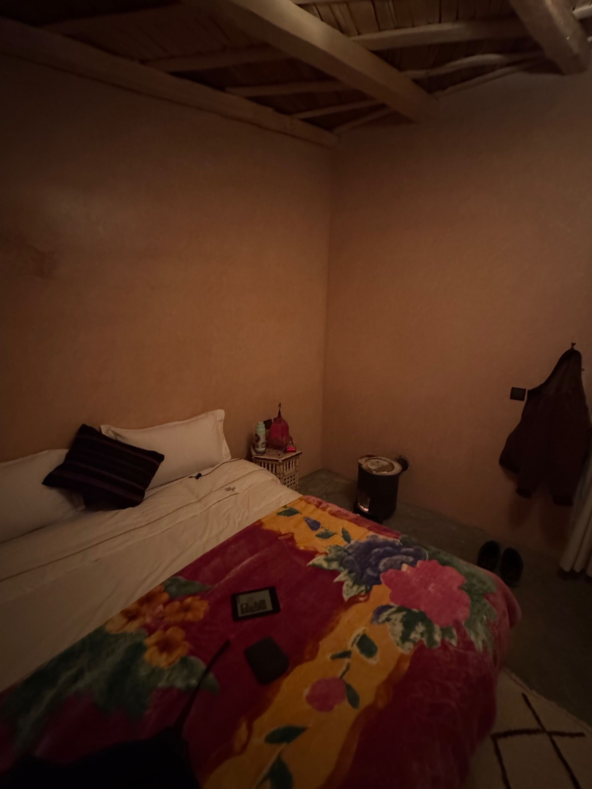 My room at the chateau in Imilchil