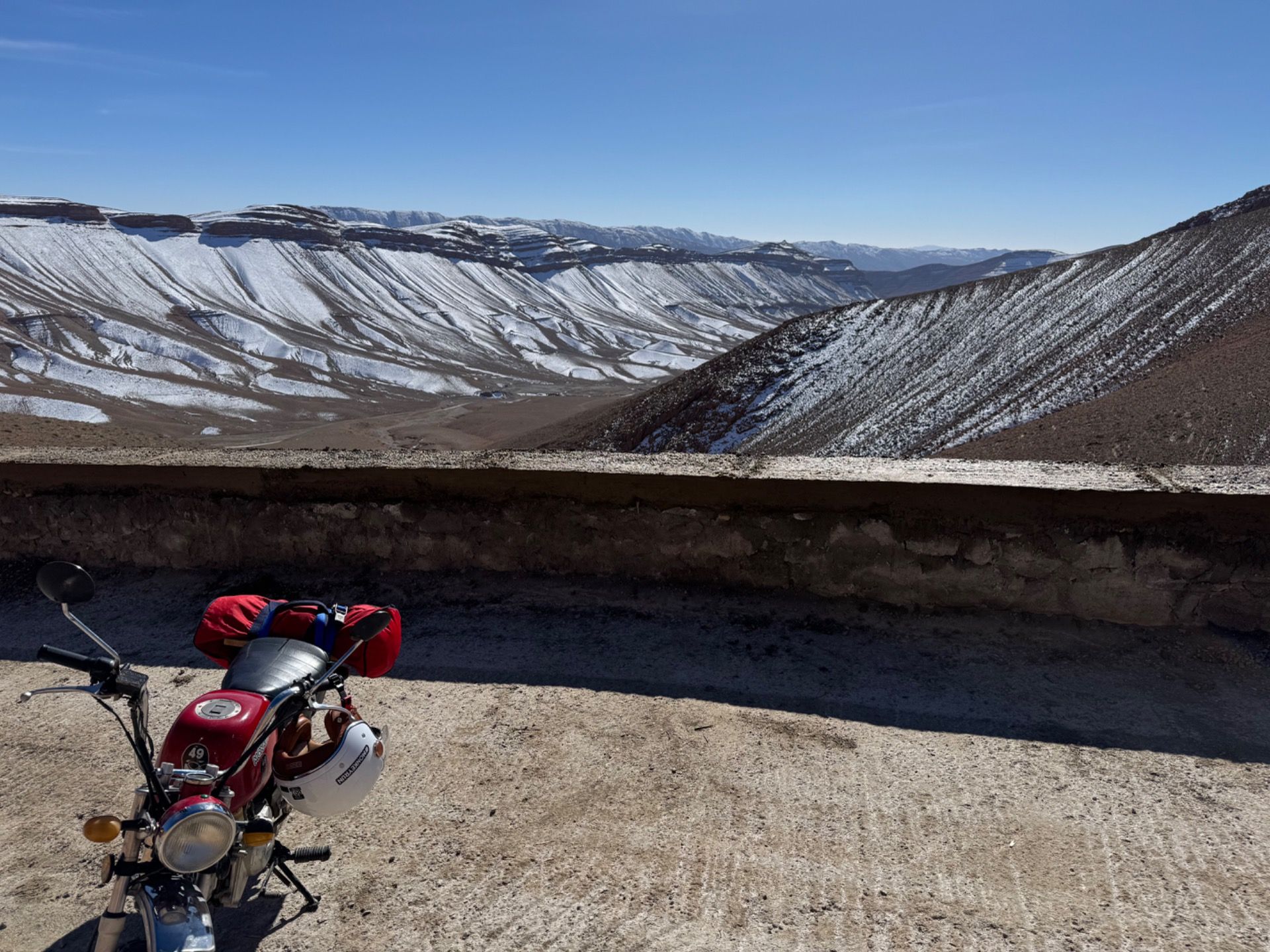 The scenery was lovely. Fortunately we were going so slowly that it wasn’t hard to take it in!