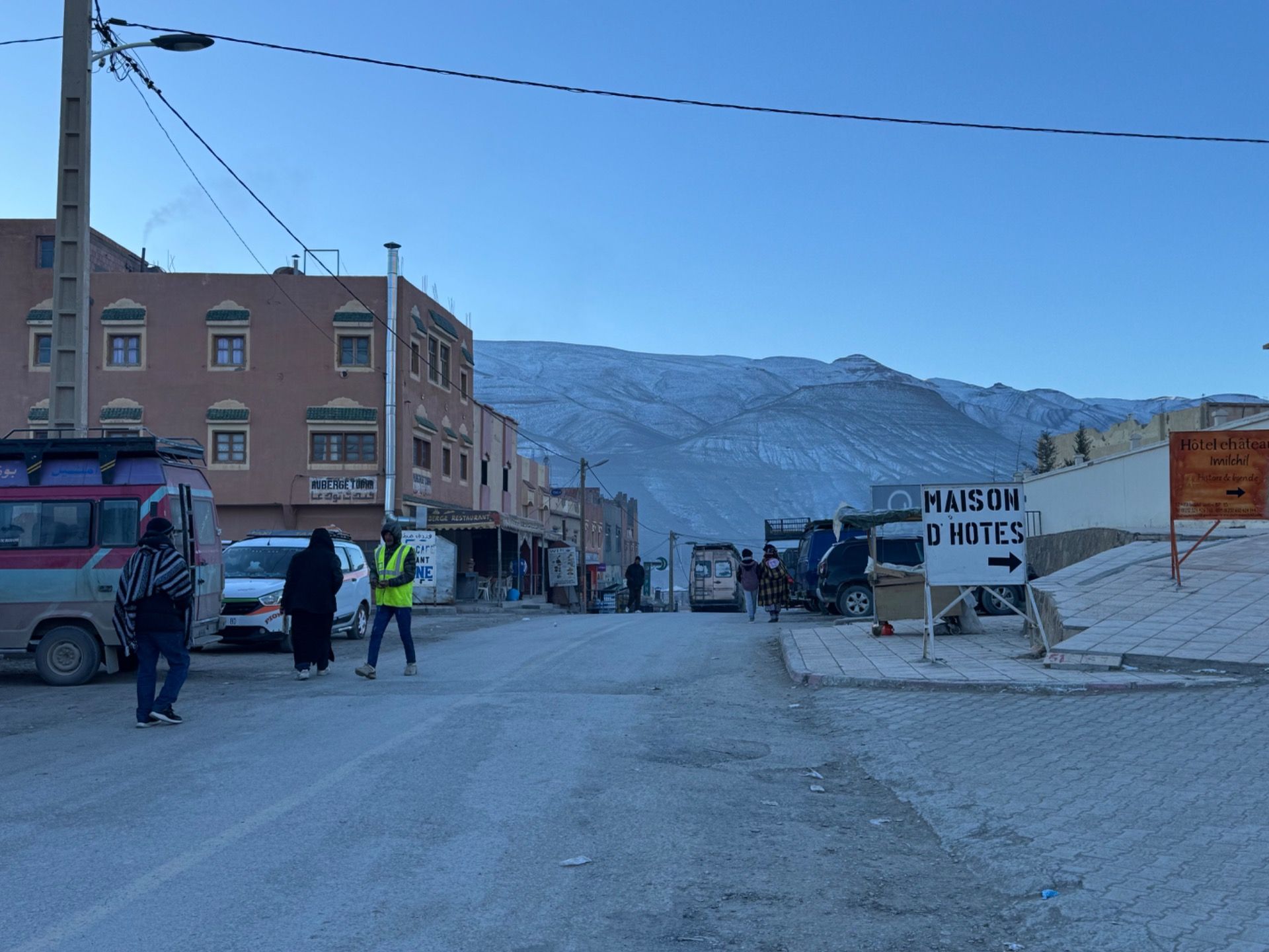 Downtown Imilchil in the morning