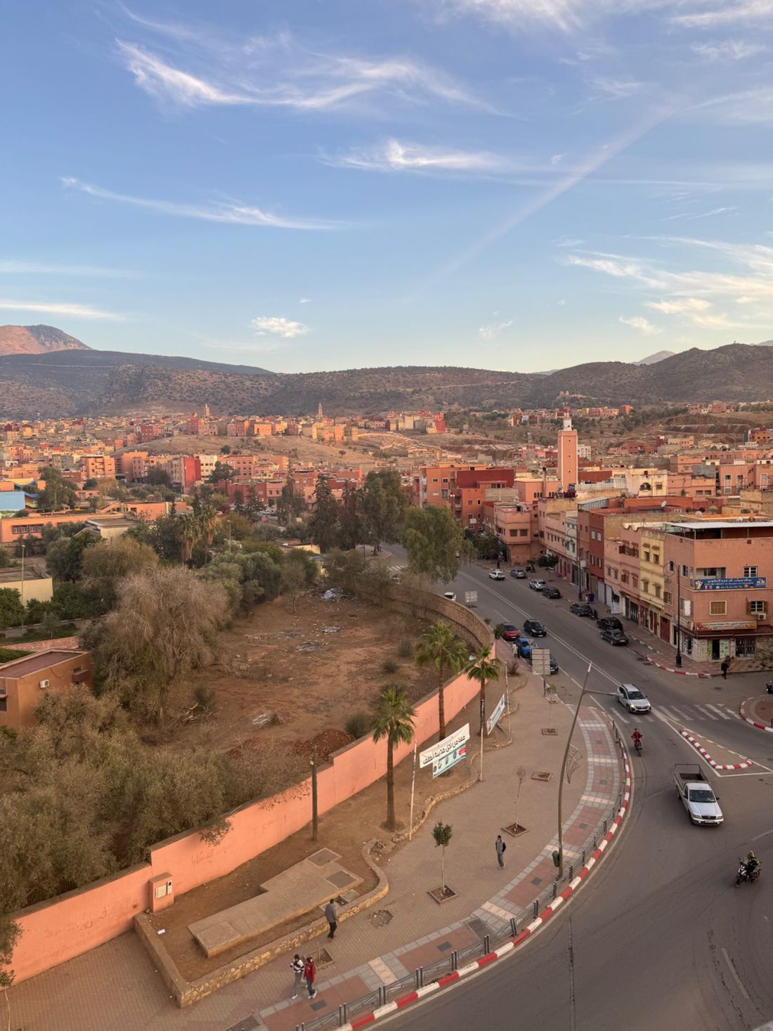 Béni Mellal from my hotel room