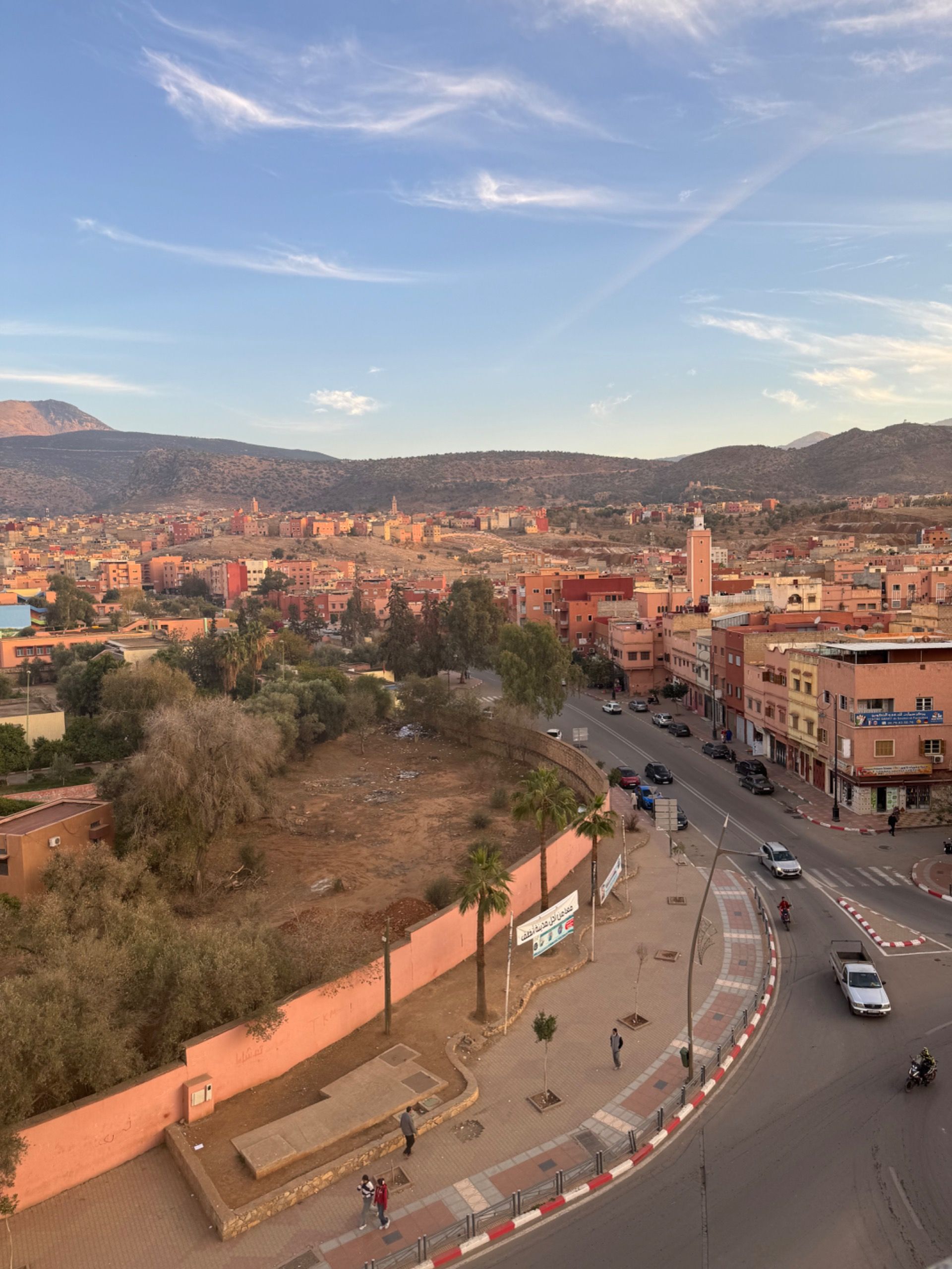Béni Mellal from my hotel room