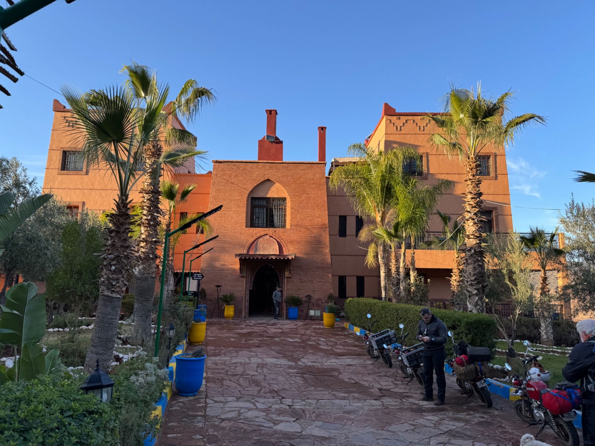 Our kasbah for the night. We were the only ones staying there.