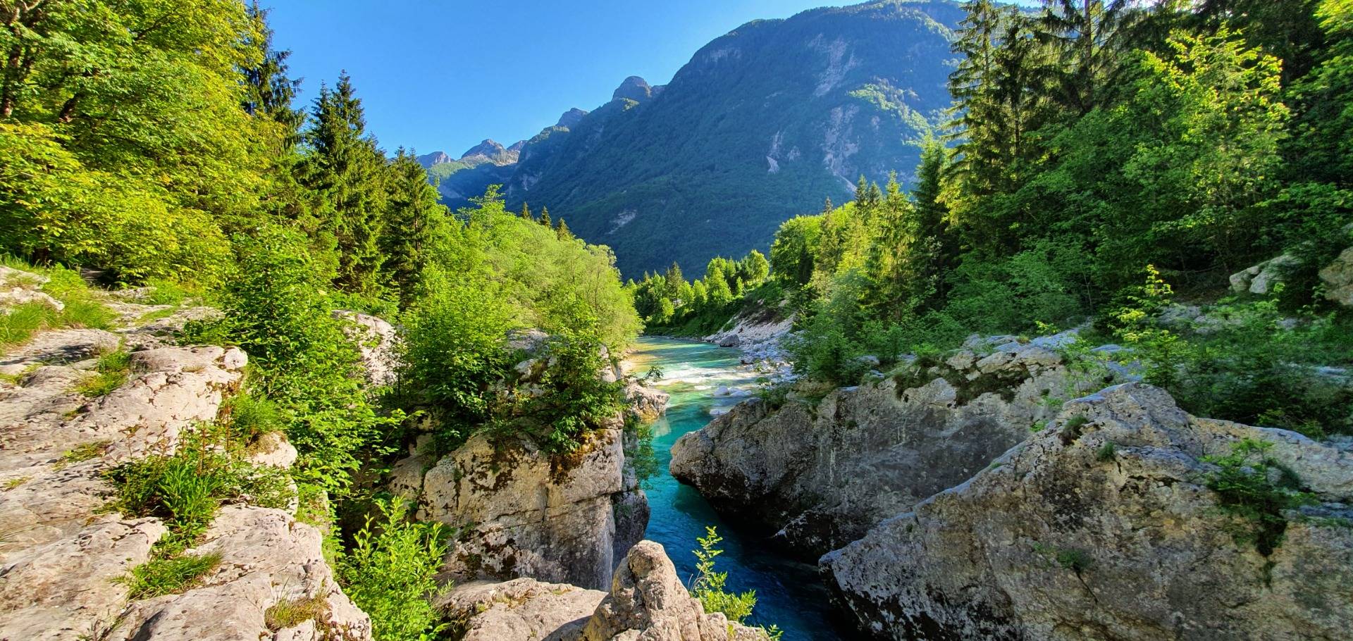 Tour de Slovenia - Soča river & Šunik water grove - 39 photos