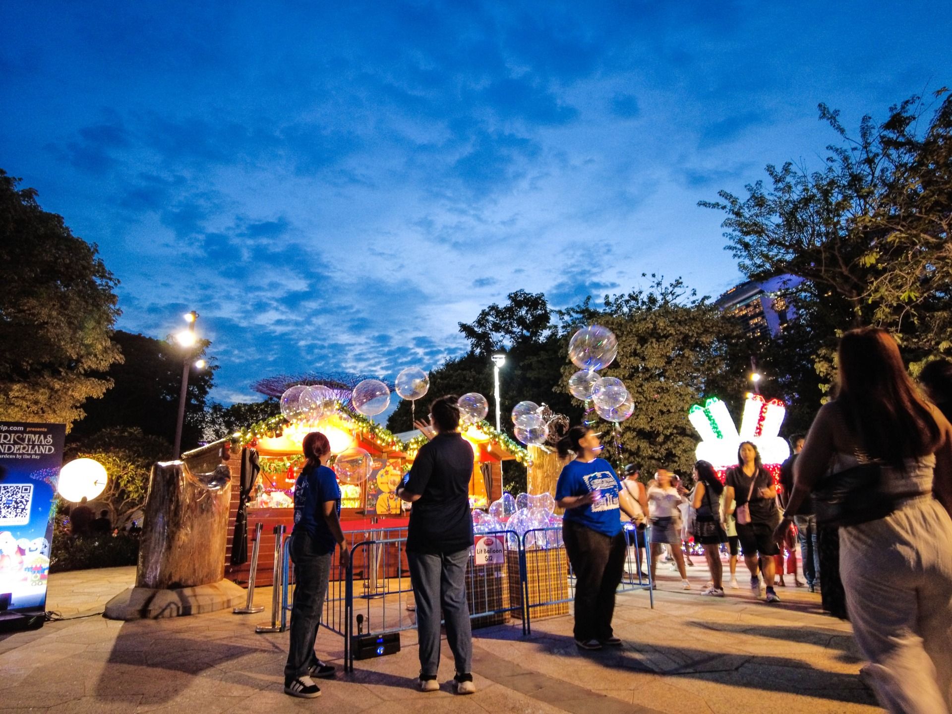 Strolling Through the Christmas Lights and Festive Joy at Gardens by the Bay