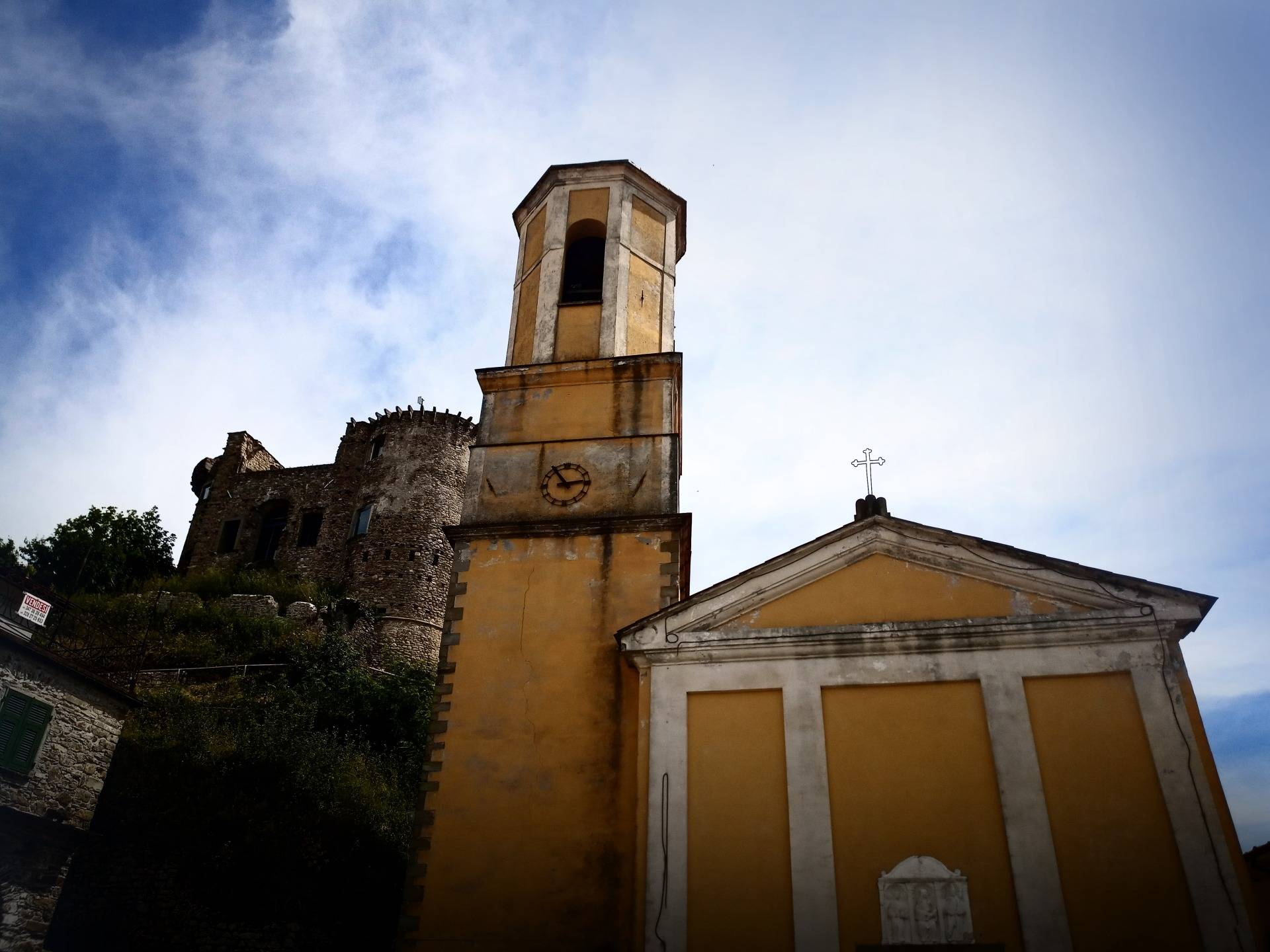 Madrignano Castle and Church