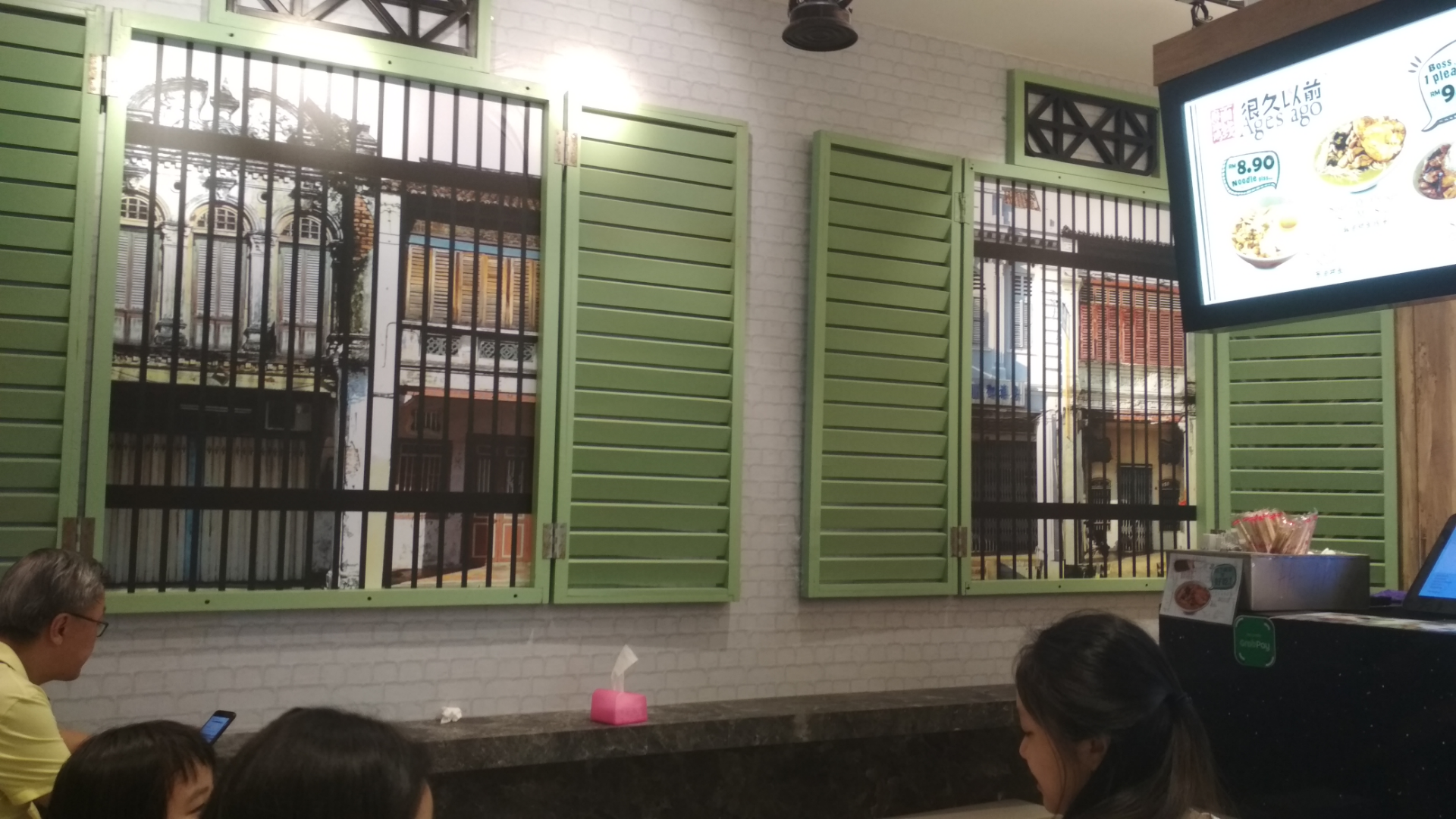 Traditional food available here as well
