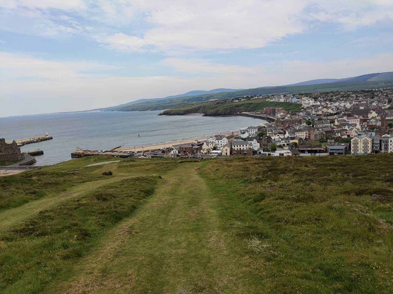 Some photos taken at Peel, Isle of Man