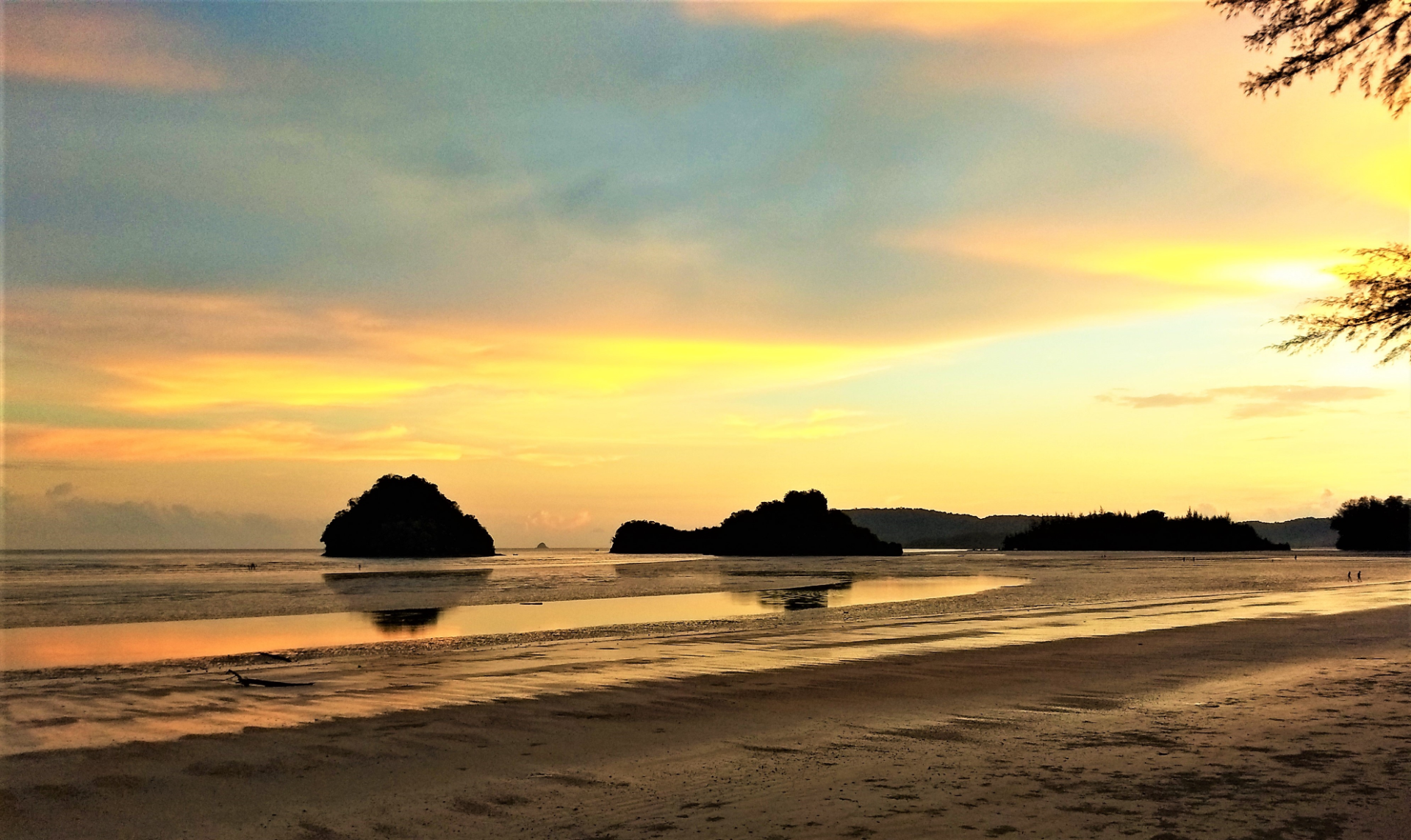 sunset in Krabi, nicht in Boca Chica