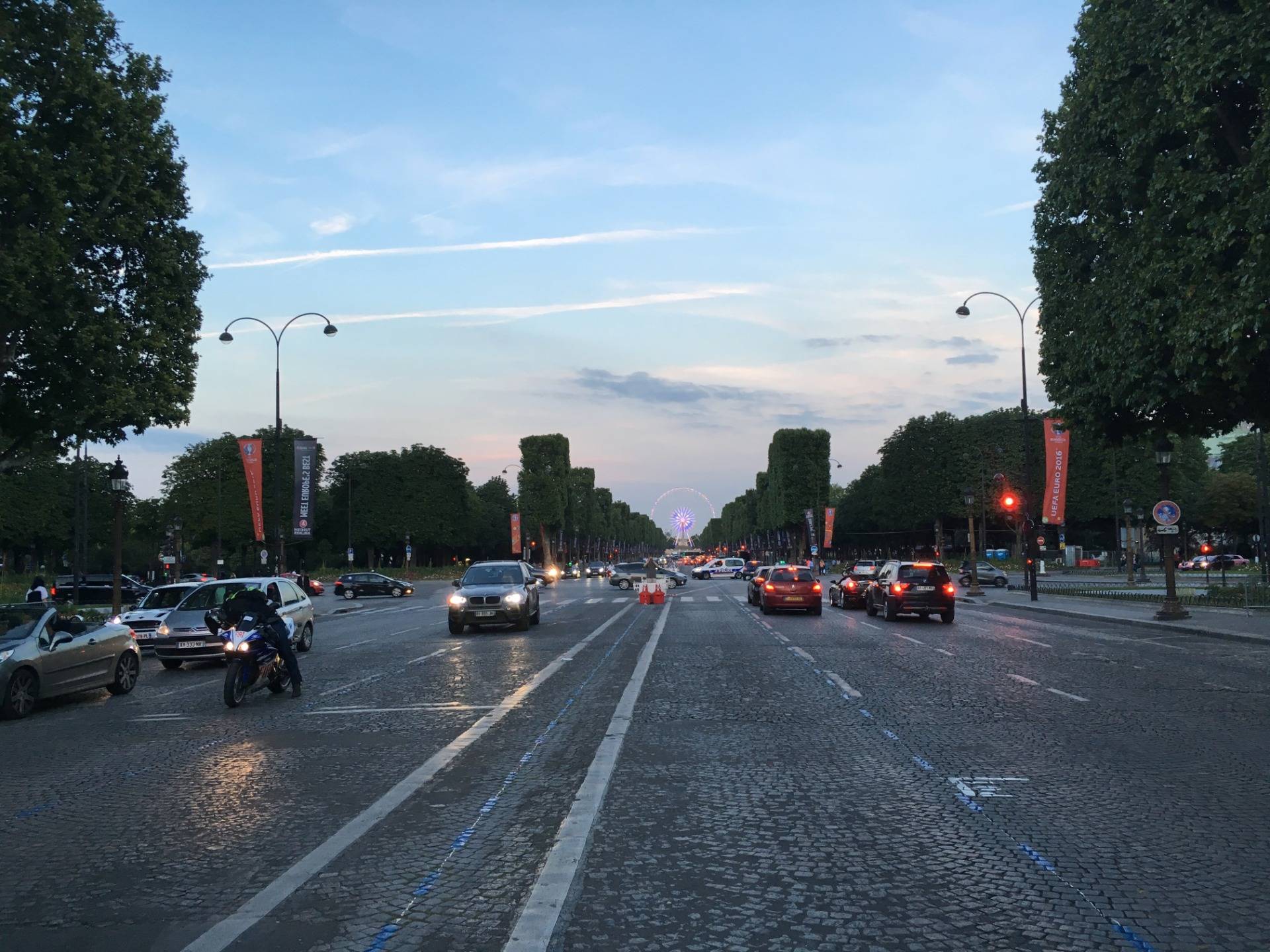 Avenue des Champs-Élysées towards Place de la Concorde