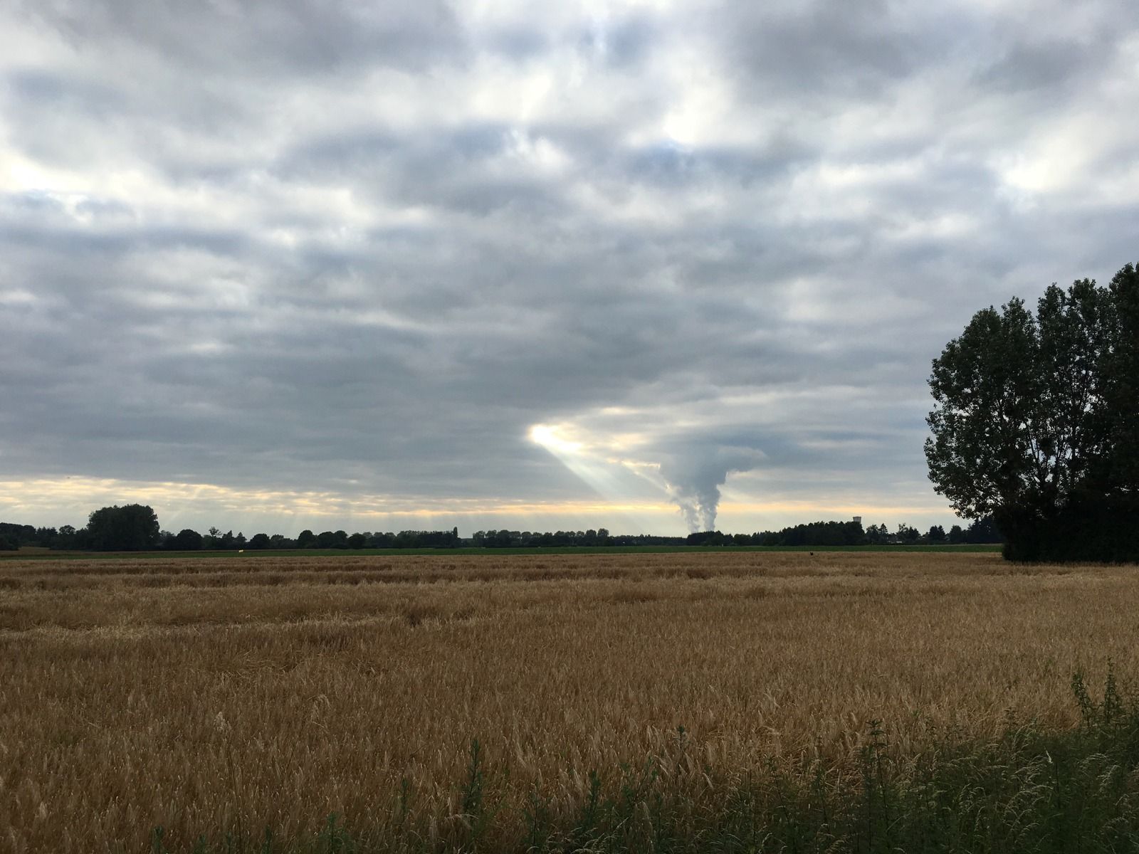 Clouds generator (or just another nuclear power plant)