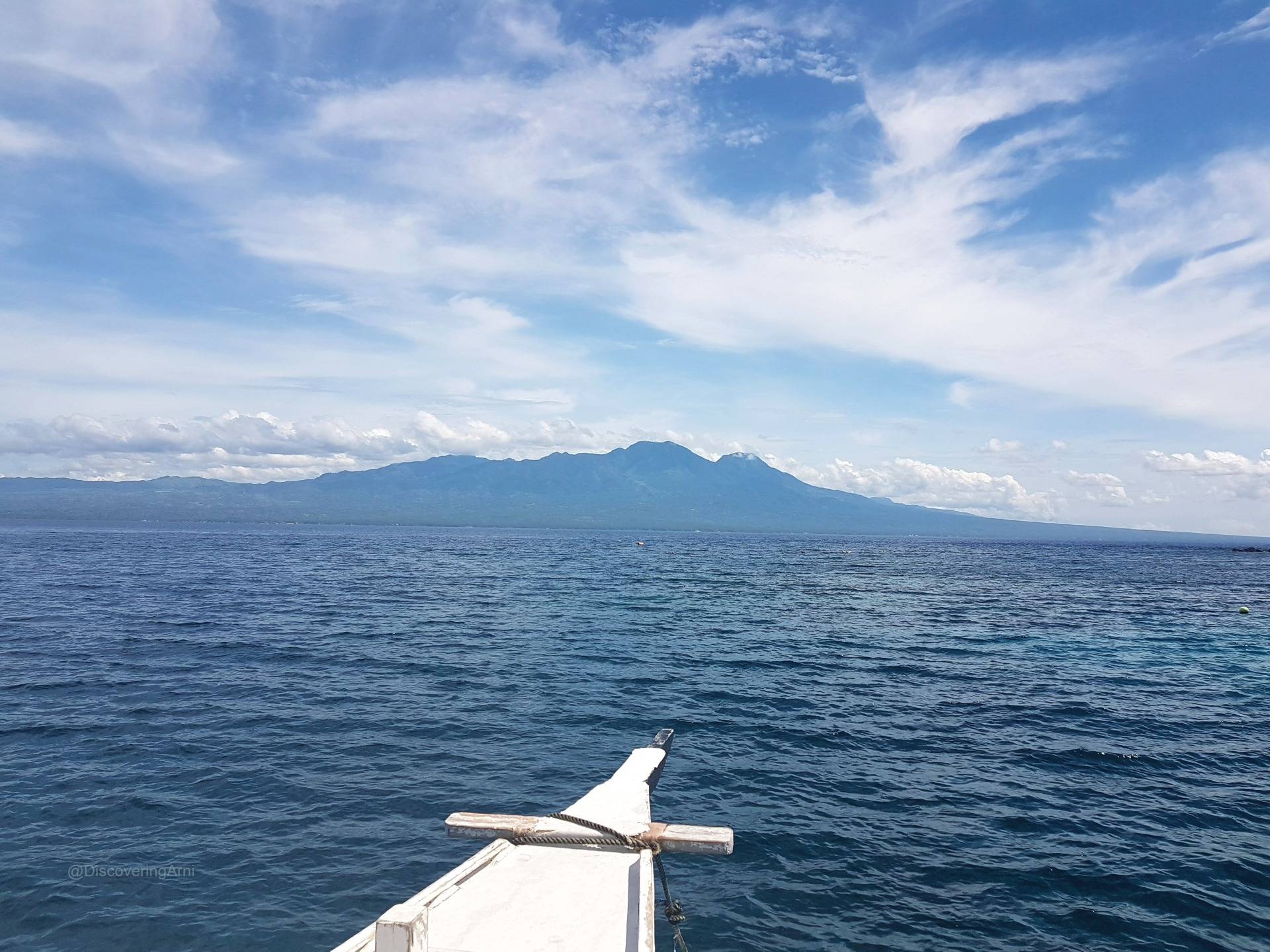 Boat Ride to Apo Island from Zamboanguita