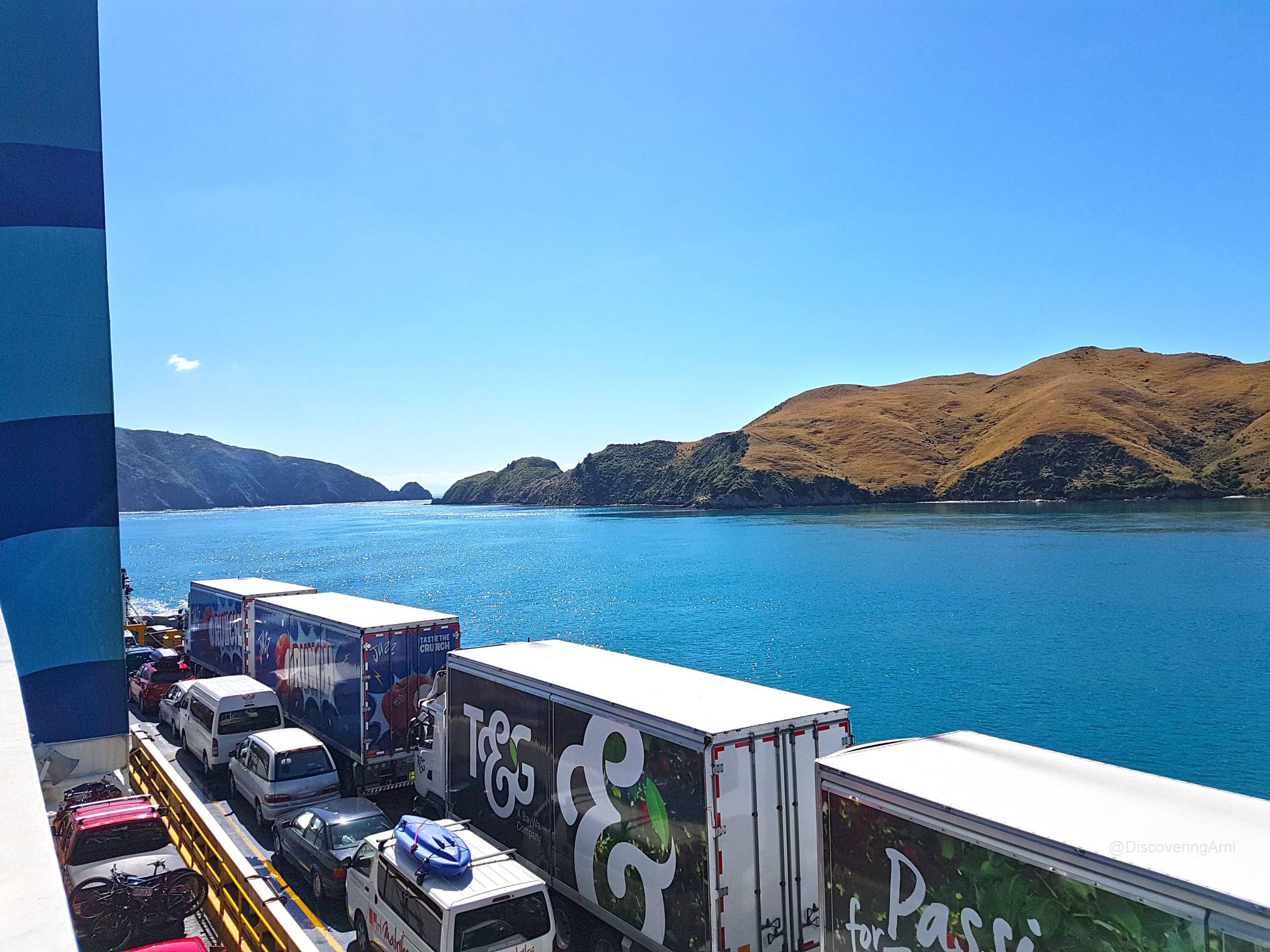 Interislander Ferry, Cook Strait, New Zealand