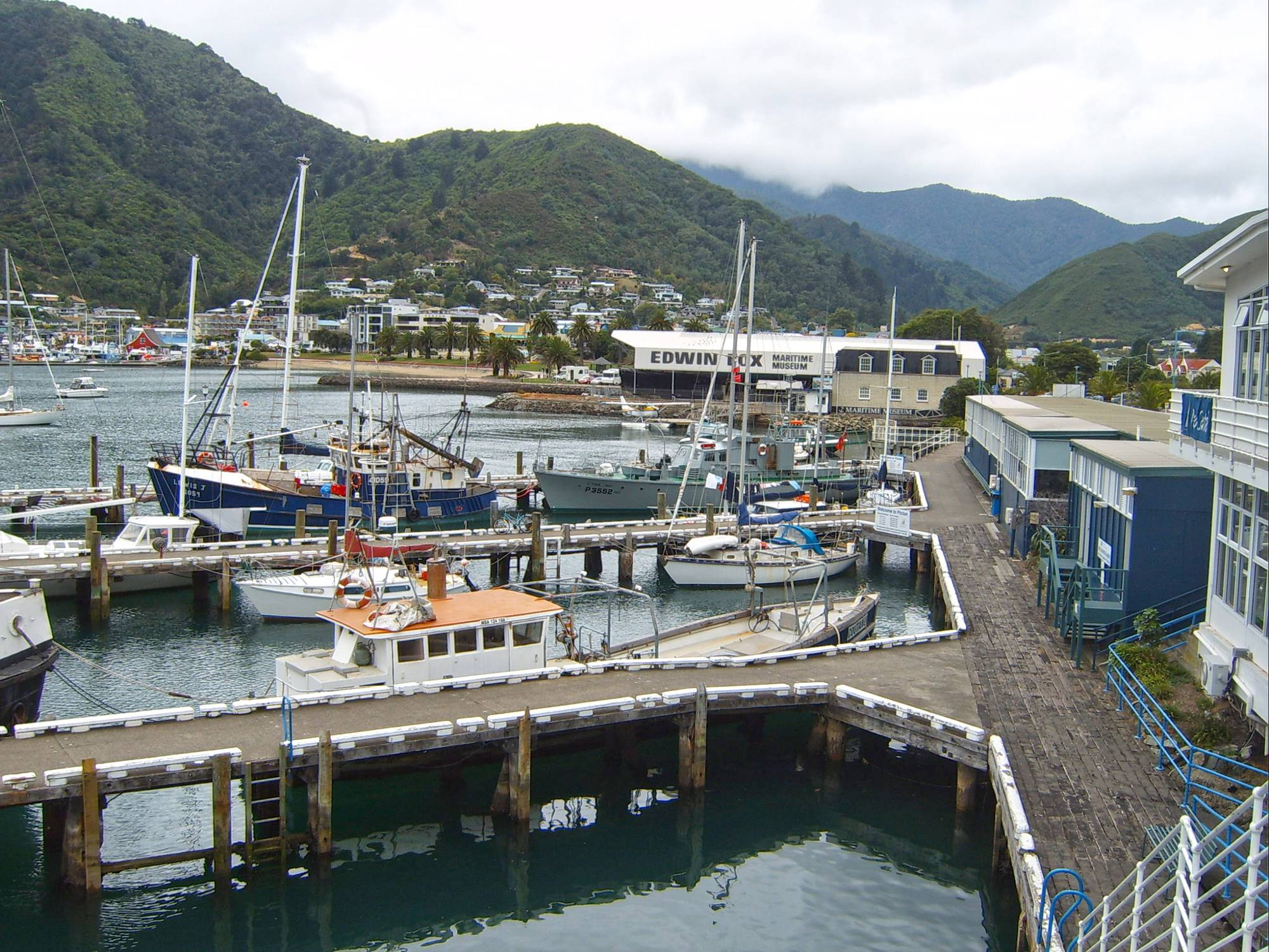 My old photo of Picton Port in 2007