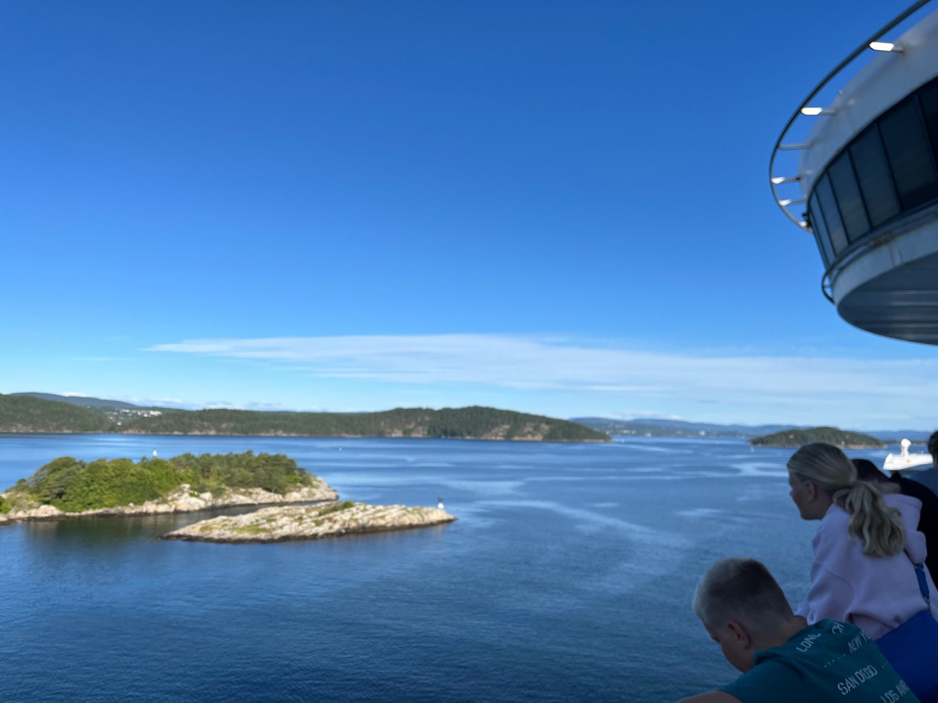 Morgens, kurz vor Oslo