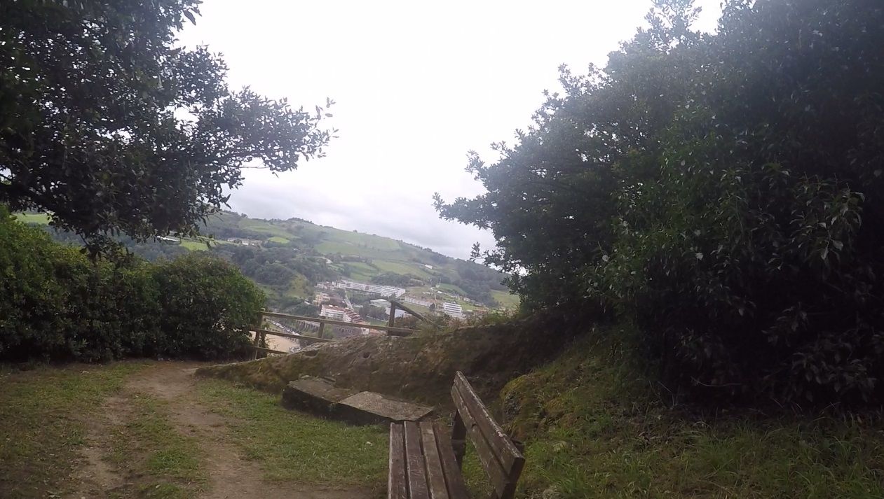 Approaching the viewpoint.