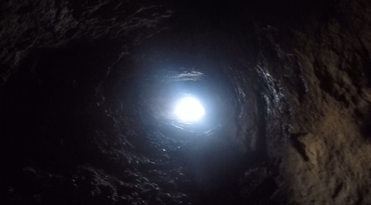 ”The light at the end of the tunnel”.