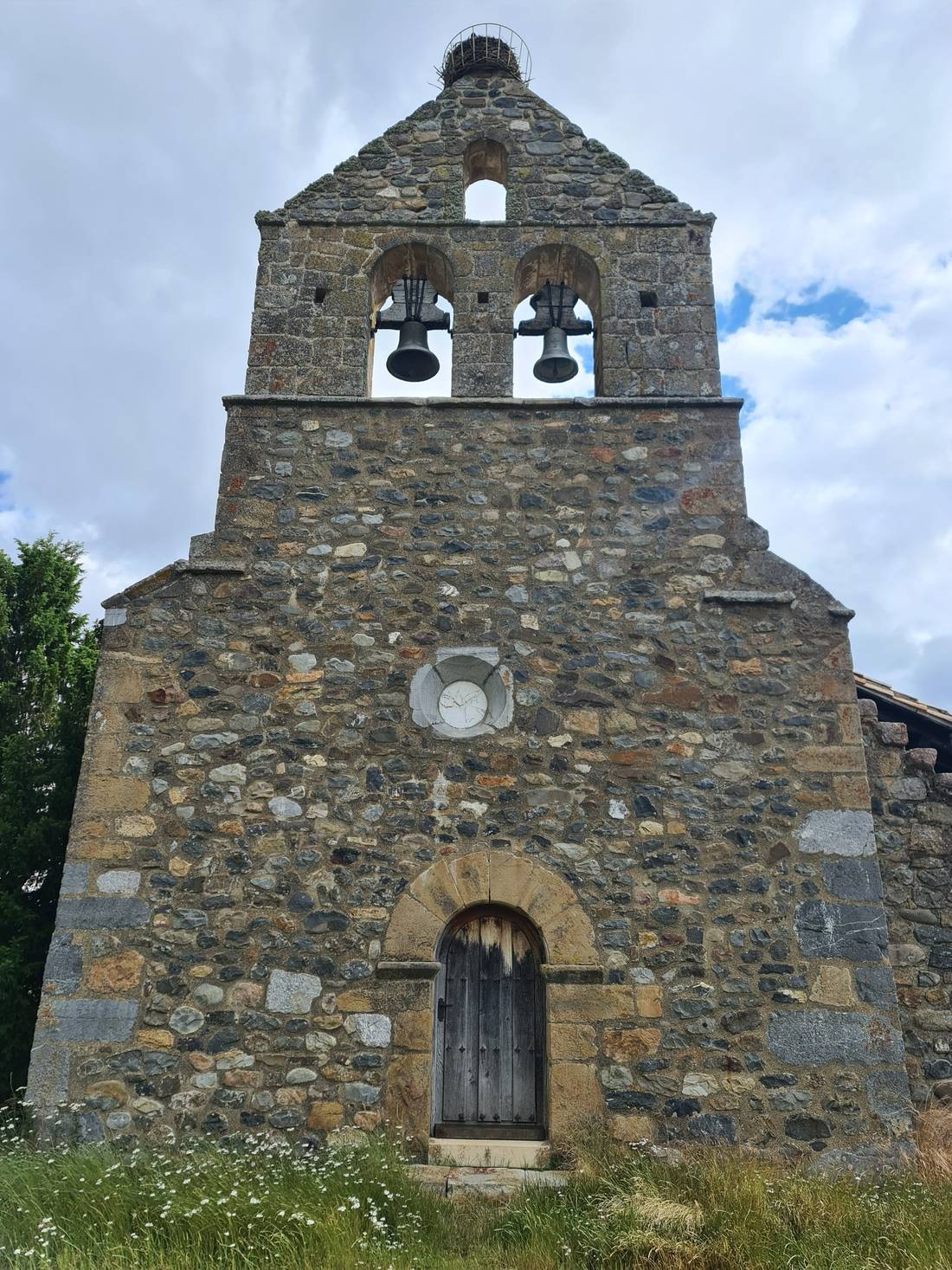 Hermitage of Nuestra Señora del Rosario facade, 13th century.