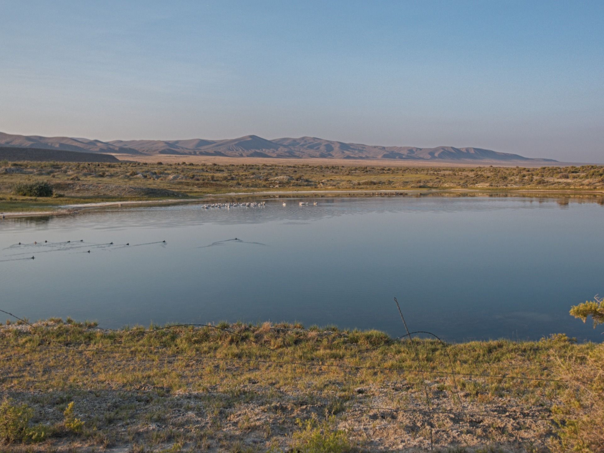 A ”leaching pond”.