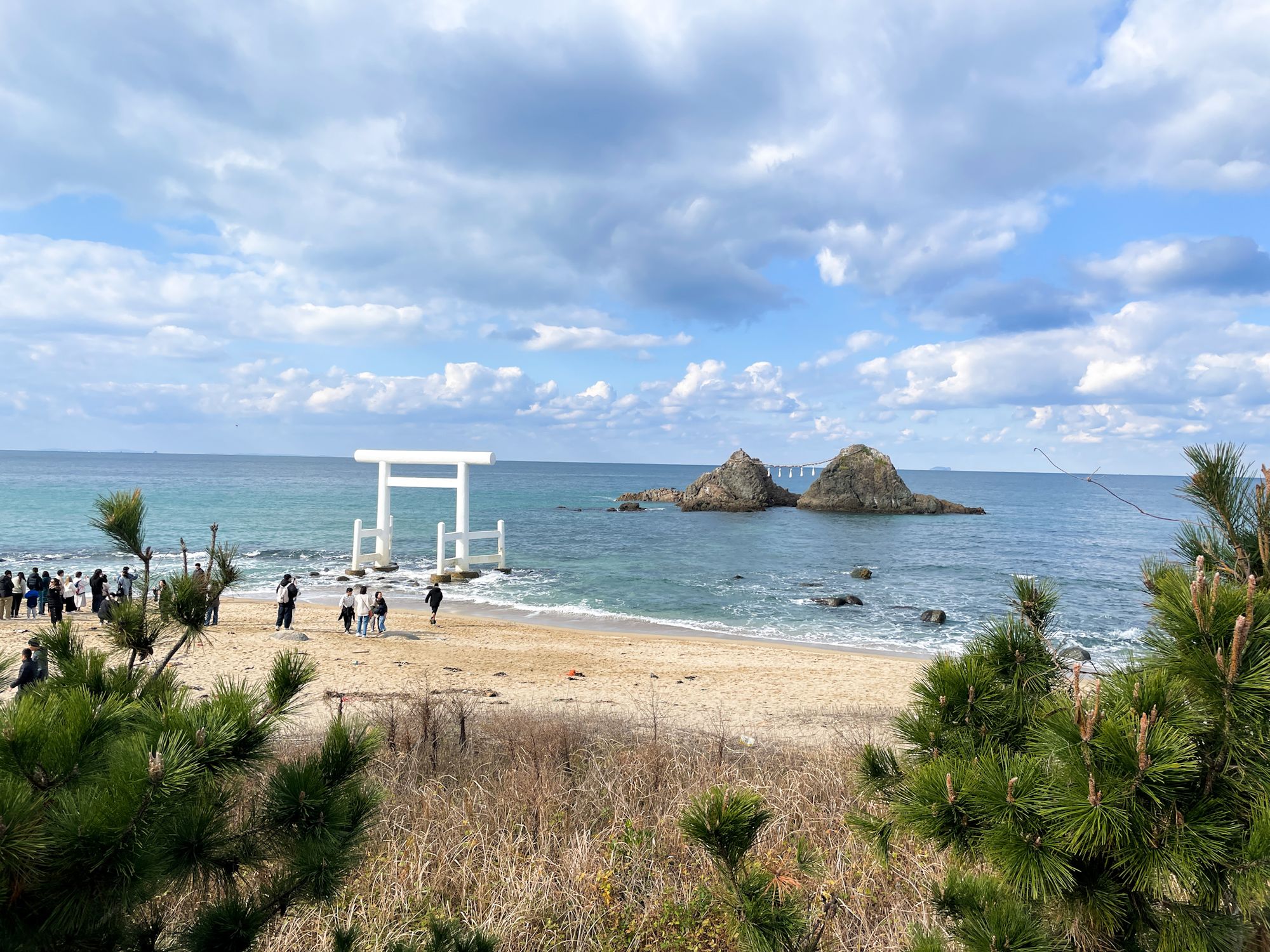 Sakurai Torii and Futamigaura Couple Rocks